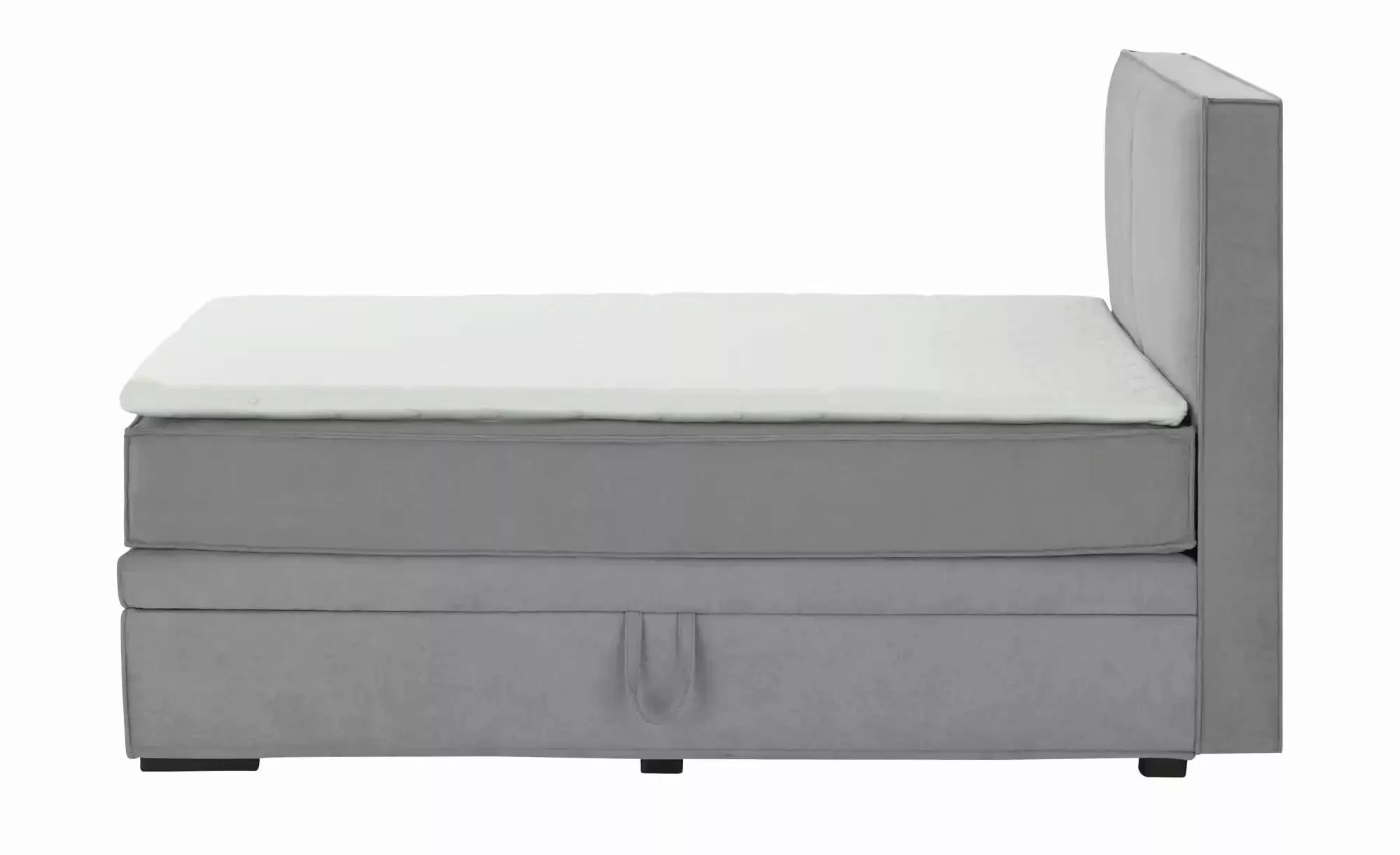 Boxi Boxspringbett mit Bettkasten Boxi Urban ¦ grau ¦ Maße (cm): B: 140 H: günstig online kaufen