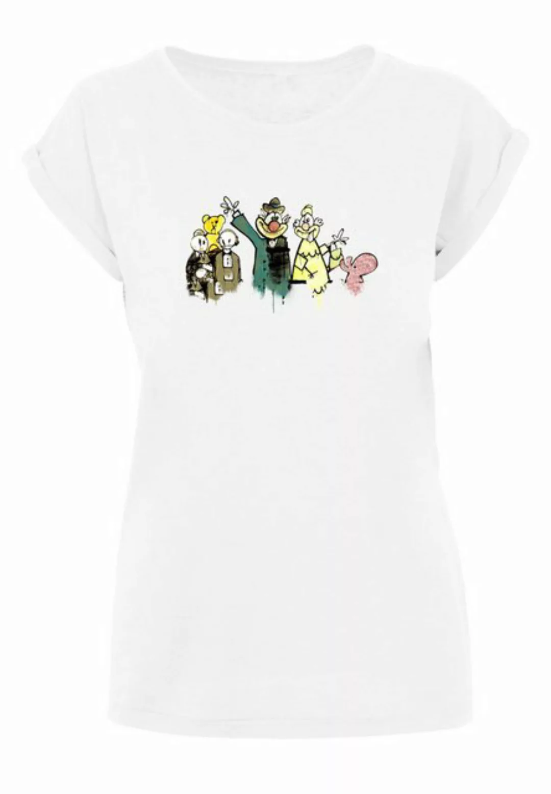Merchcode T-Shirt Merchcode Damen Ladies Cartoon Royals T-Shirt (1-tlg) günstig online kaufen