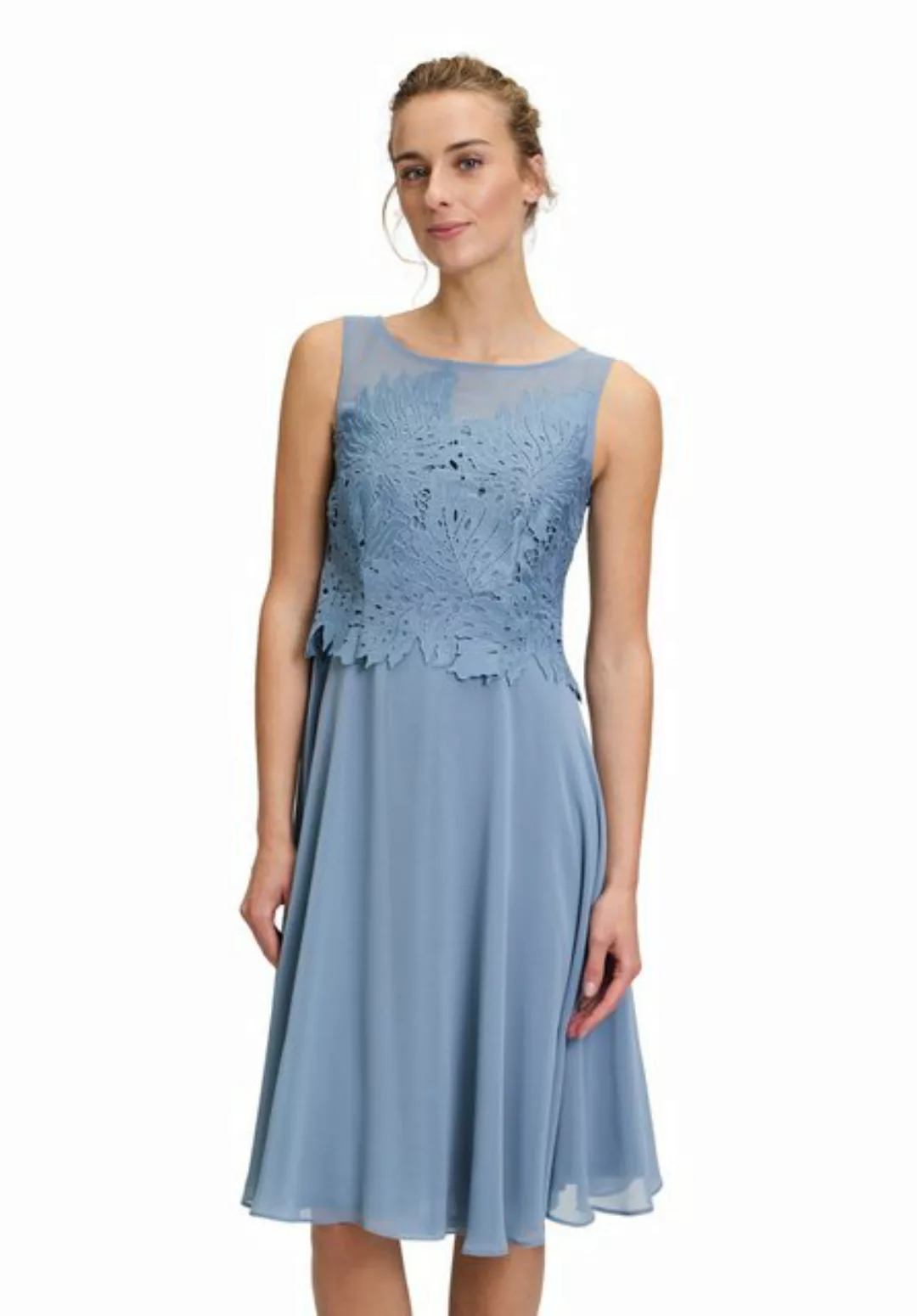 Vera Mont Chiffonkleid "Vera Mont Chiffonkleid mit Stickerei", Stickerei günstig online kaufen