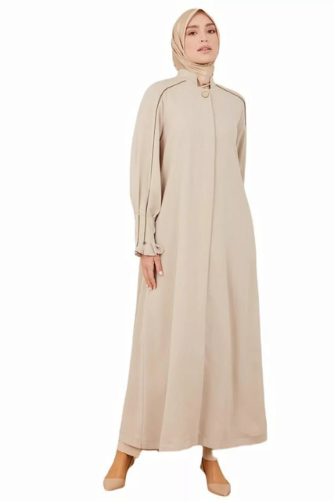 ARMİNE Langjacke Armine Abaya Damen, Hochwertiges Baumwolle, Vorne Offenes günstig online kaufen