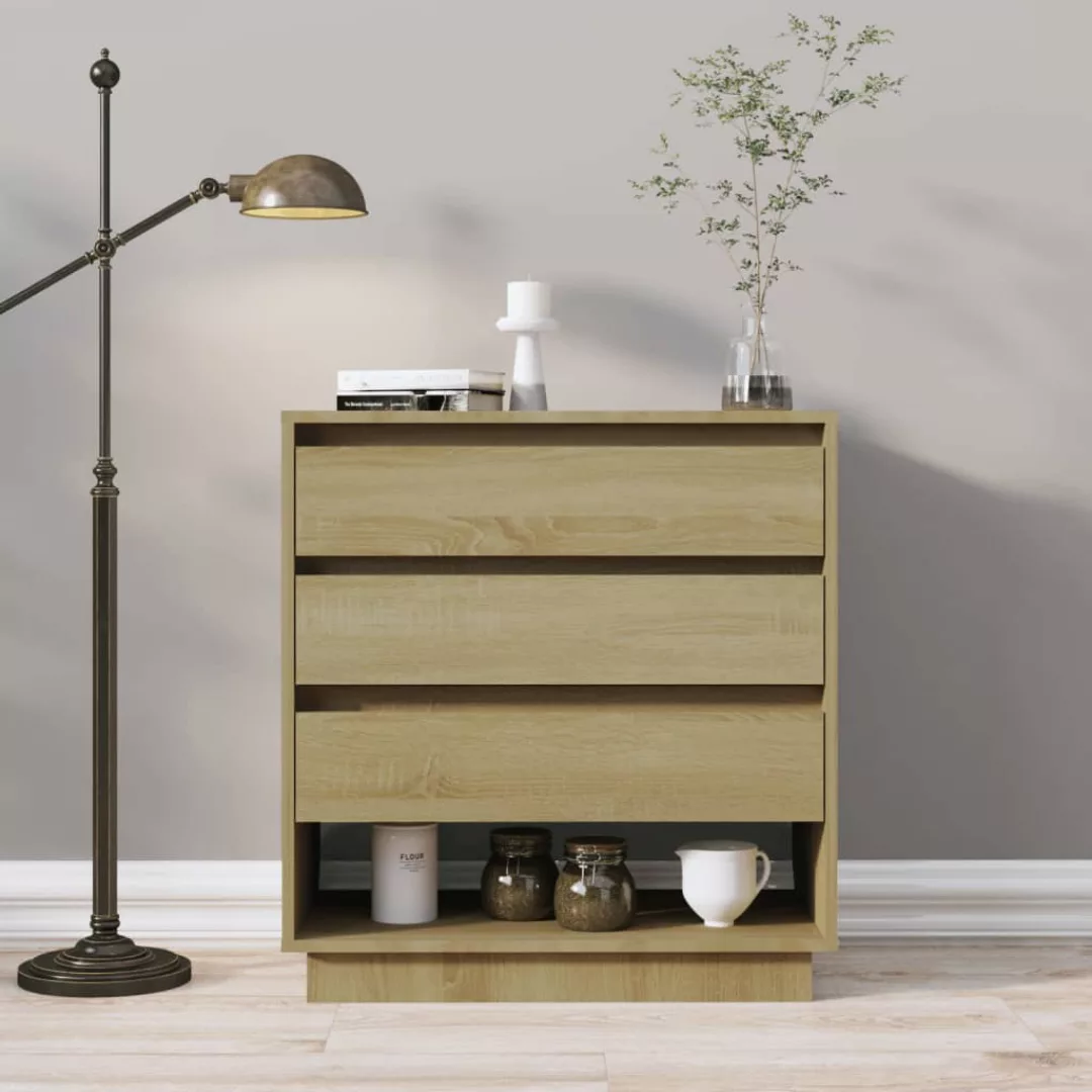 Vidaxl Sideboard Sonoma-eiche 70x41x75 Cm Spanplatte günstig online kaufen