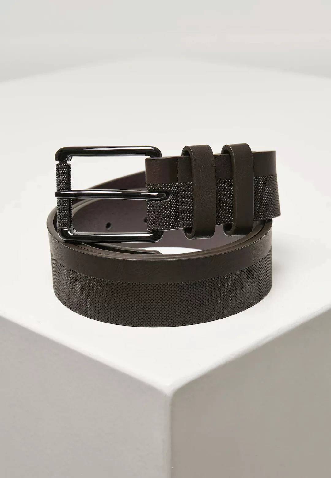URBAN CLASSICS Hüftgürtel "Accessories Imitation Leather Basic Belt" günstig online kaufen
