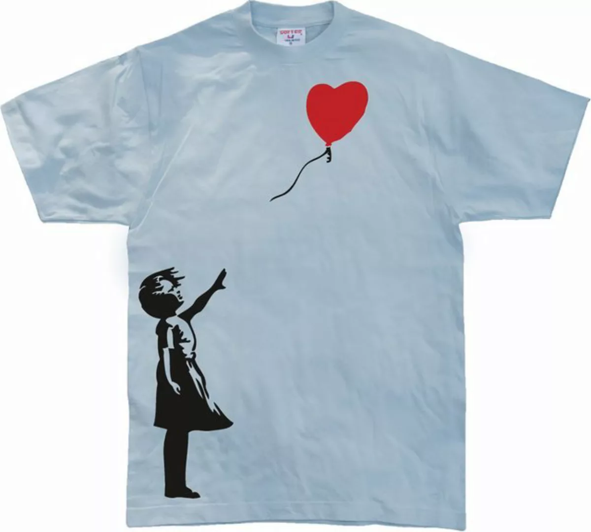 Hybris T-Shirt Girl With Balloon T-Shirt günstig online kaufen