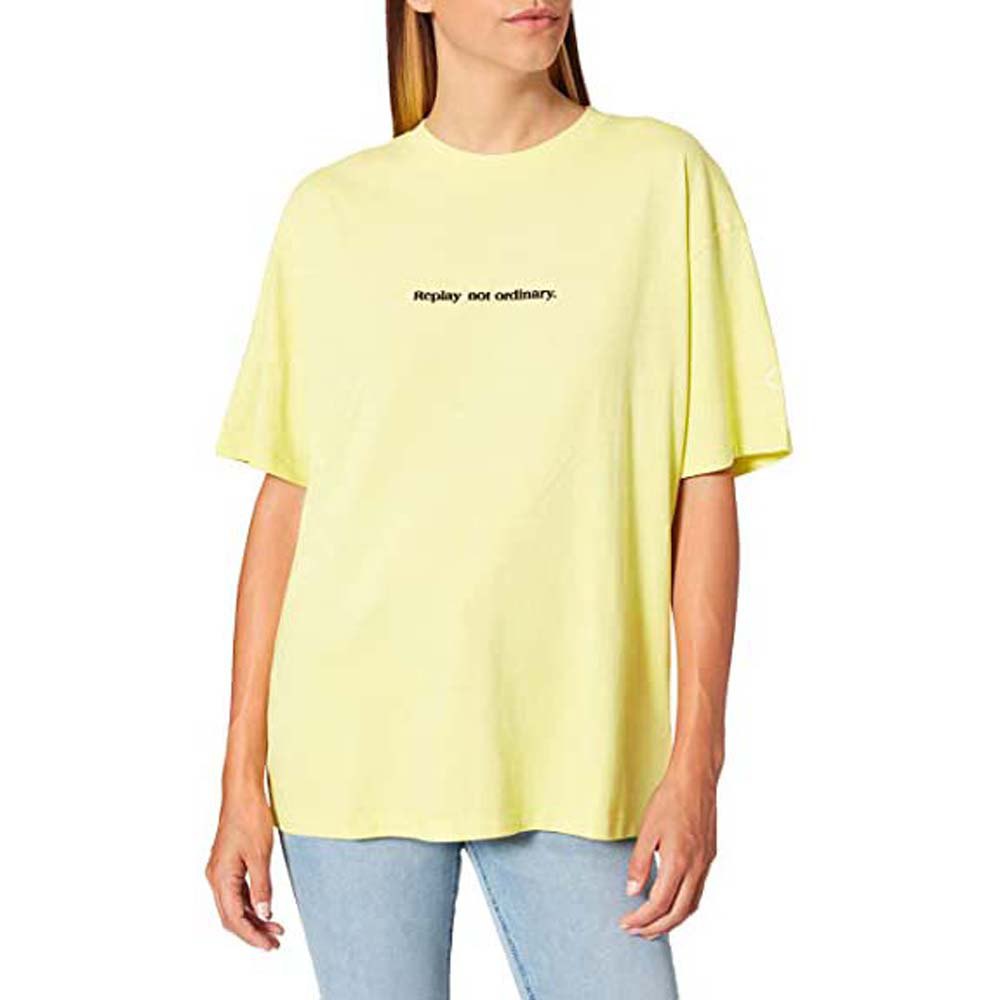 Replay W3567.000.23188g T-shirt XS Lemon Yellow günstig online kaufen