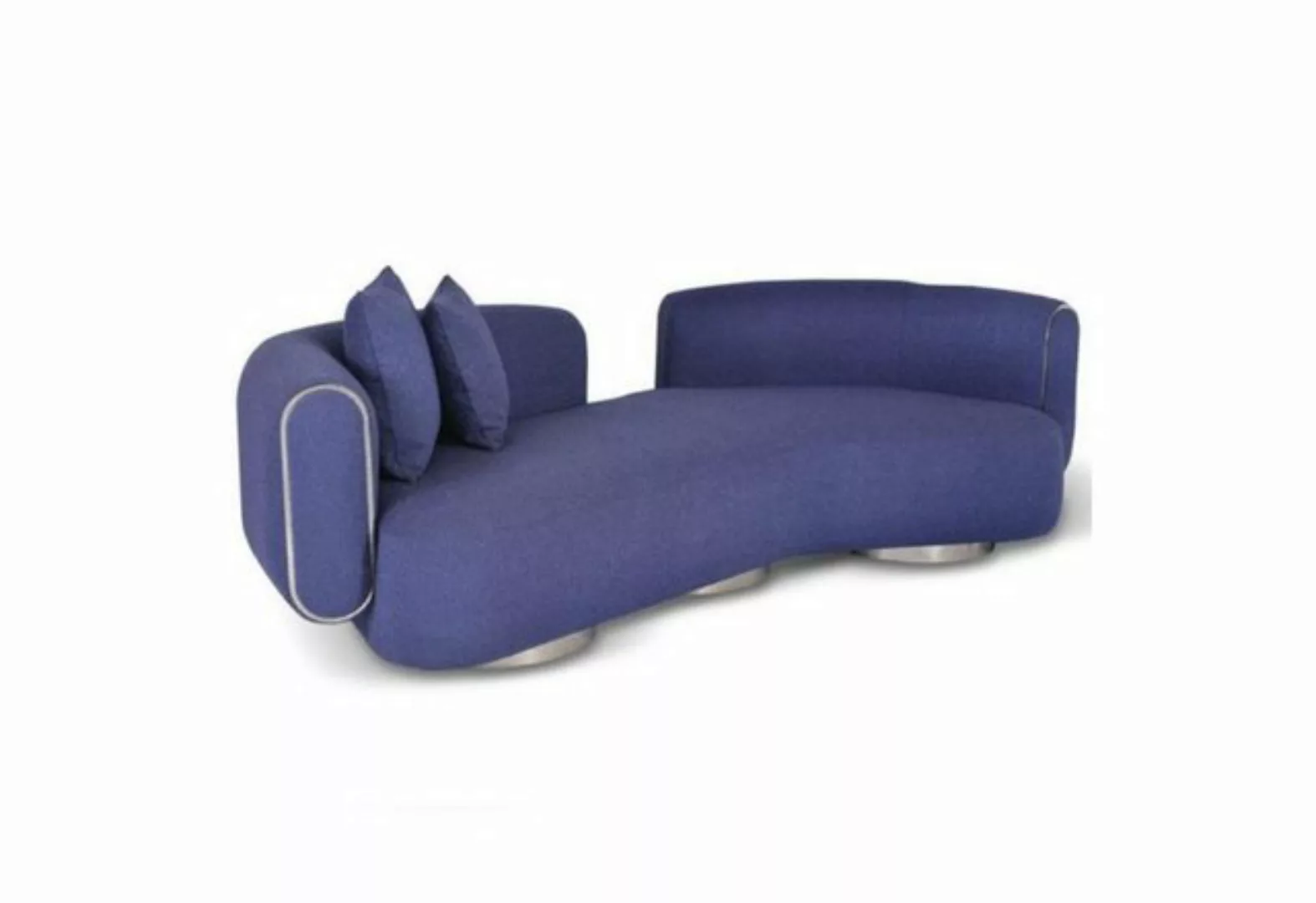 JVmoebel 3-Sitzer Blauer Dreisitzer 3 Sitzer Couch Moderne Sitzmöbel Wohnzi günstig online kaufen