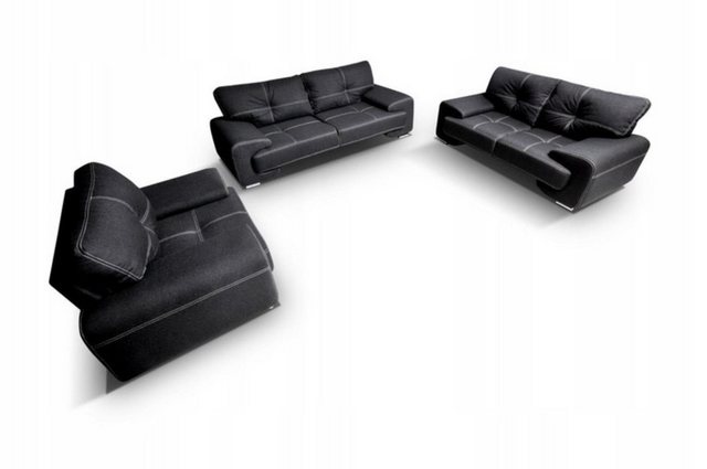 Beautysofa Polstergarnitur NEMO, (Sessel + Zweisitzer + sofa, Couchgarnitur günstig online kaufen