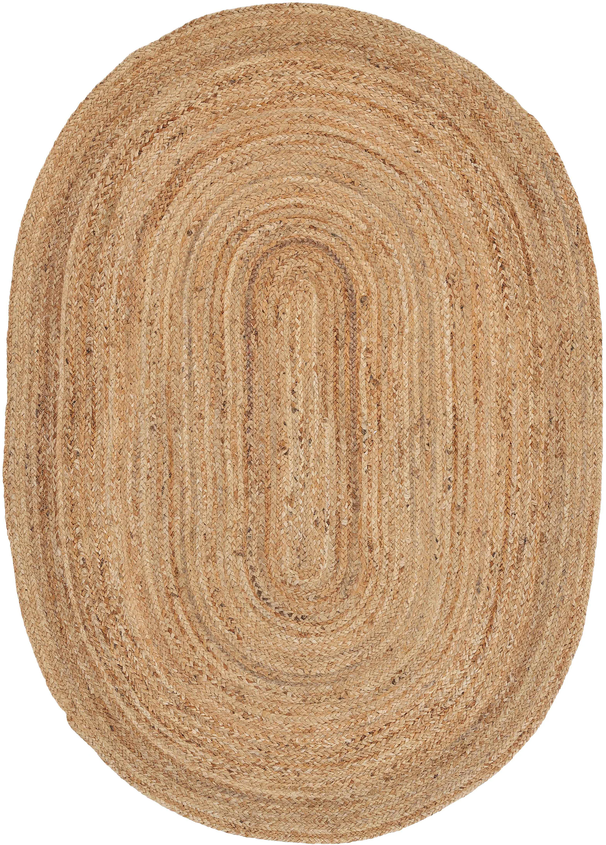 carpetfine Teppich »Nele Juteteppich Naturfaser«, rund, geflochtener Wendet günstig online kaufen