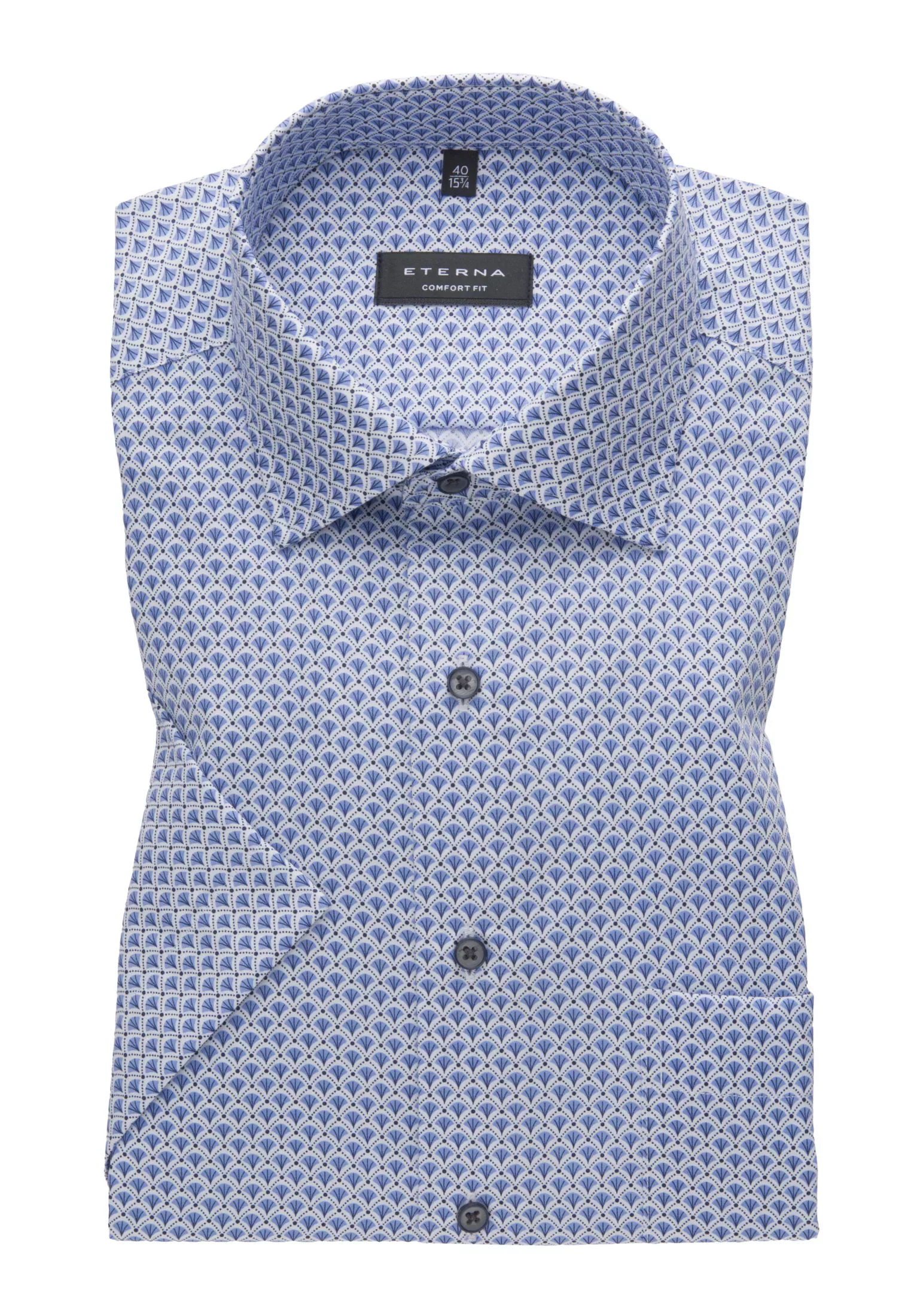 Eterna Kurzarmhemd "COMFORT FIT", NON IRON (bügelfrei) günstig online kaufen