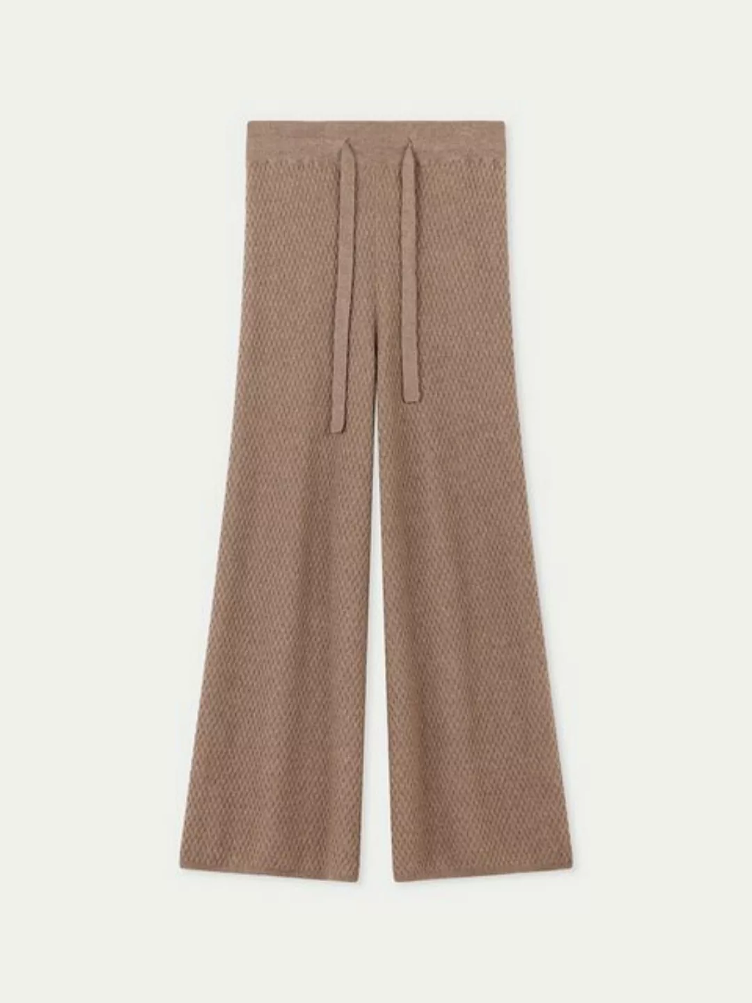 GOBI Cashmere Strickhose Kaschmir Strickhose mit Strukturstrick günstig online kaufen