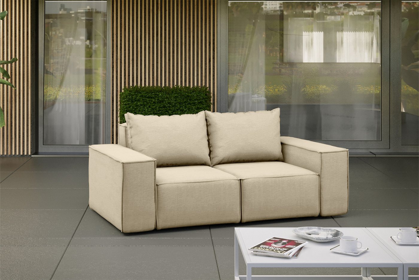 Kaiser Möbel Sofa Gartenmöbel set, sofa für den Garten Terrasse, SONNE den günstig online kaufen