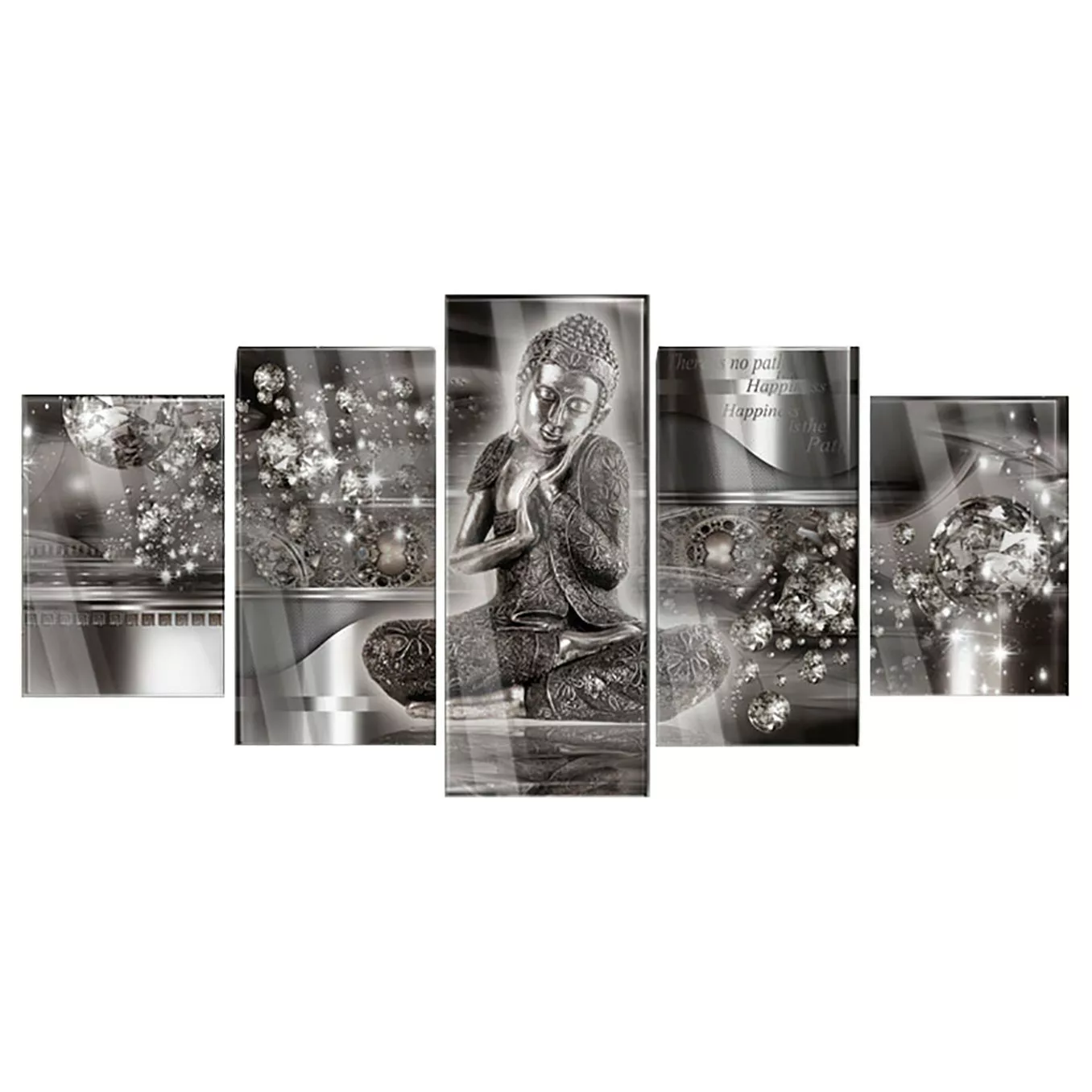 home24 Acrylglasbild Silver Serenity günstig online kaufen