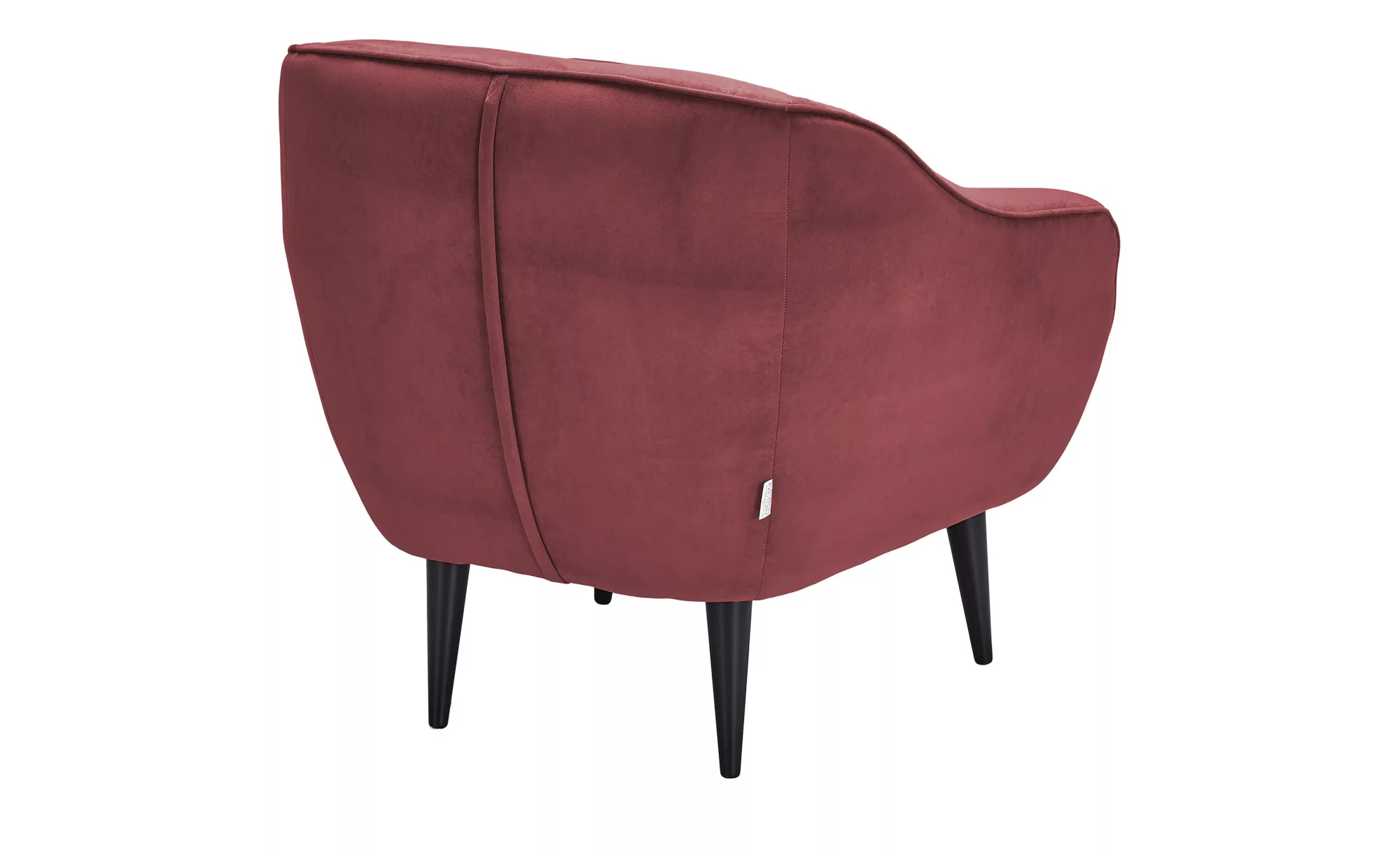 Sessel  Sophia ¦ rot ¦ Maße (cm): B: 86 H: 83 T: 90.0 Polstermöbel > Sessel günstig online kaufen