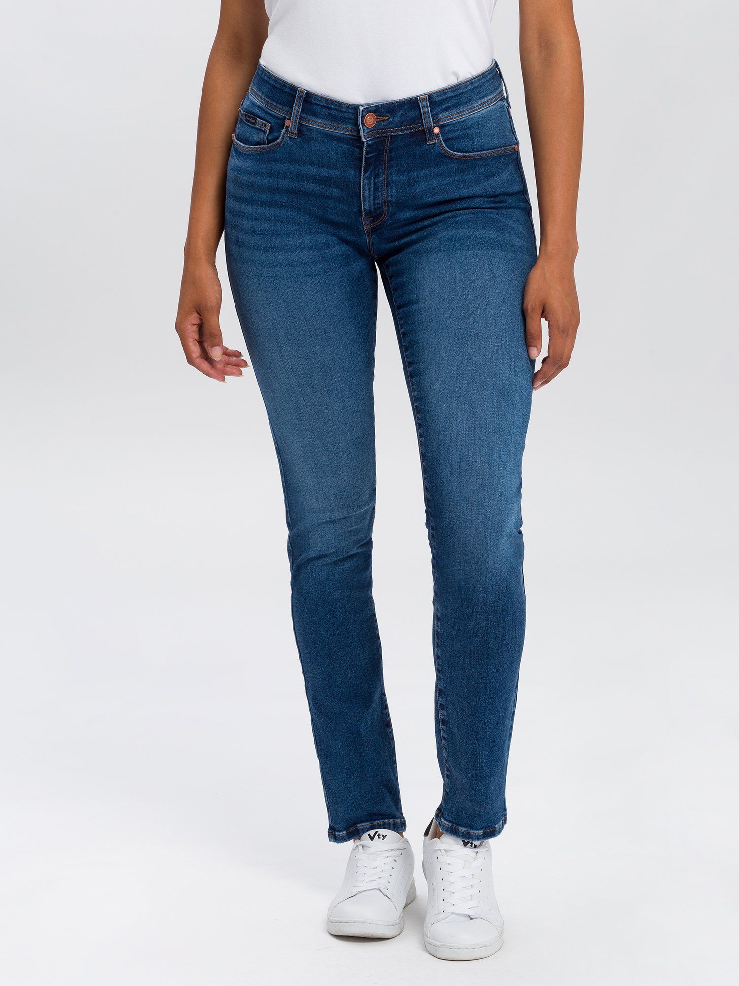 Cross Jeans Anya Slim Fit dark blue washed günstig online kaufen
