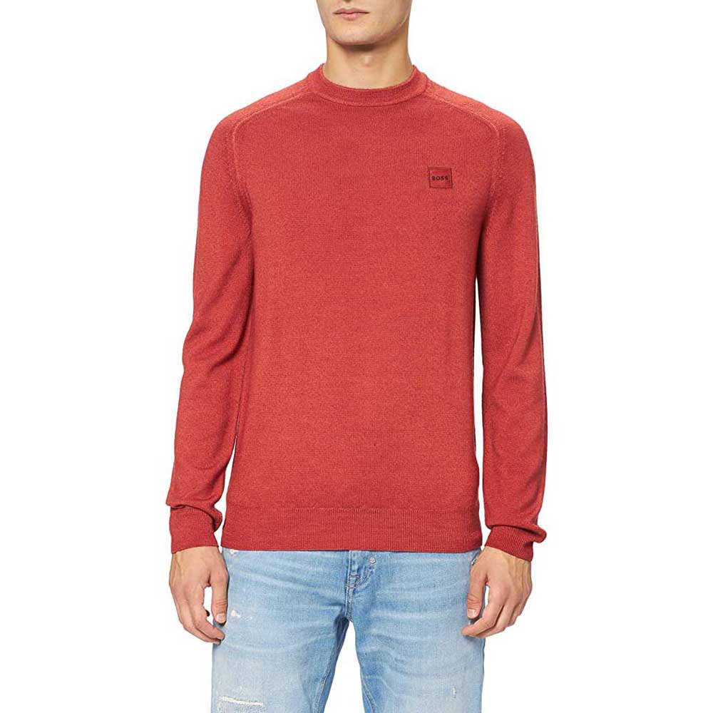 Boss Anserlot Pullover S Medium Red günstig online kaufen
