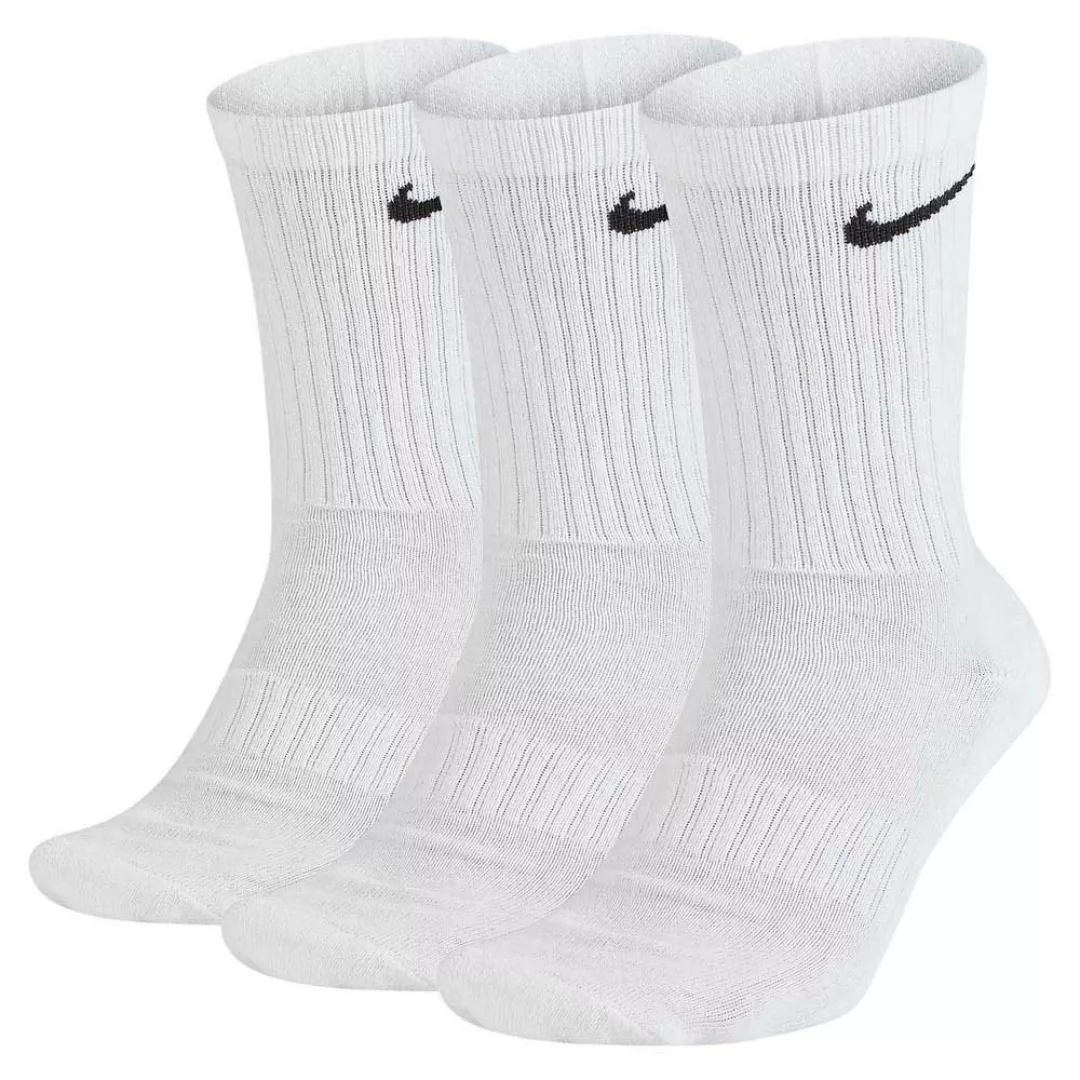 Nike Everyday Cushion Crew Socken 3 Paare EU 46-50 White / Black günstig online kaufen