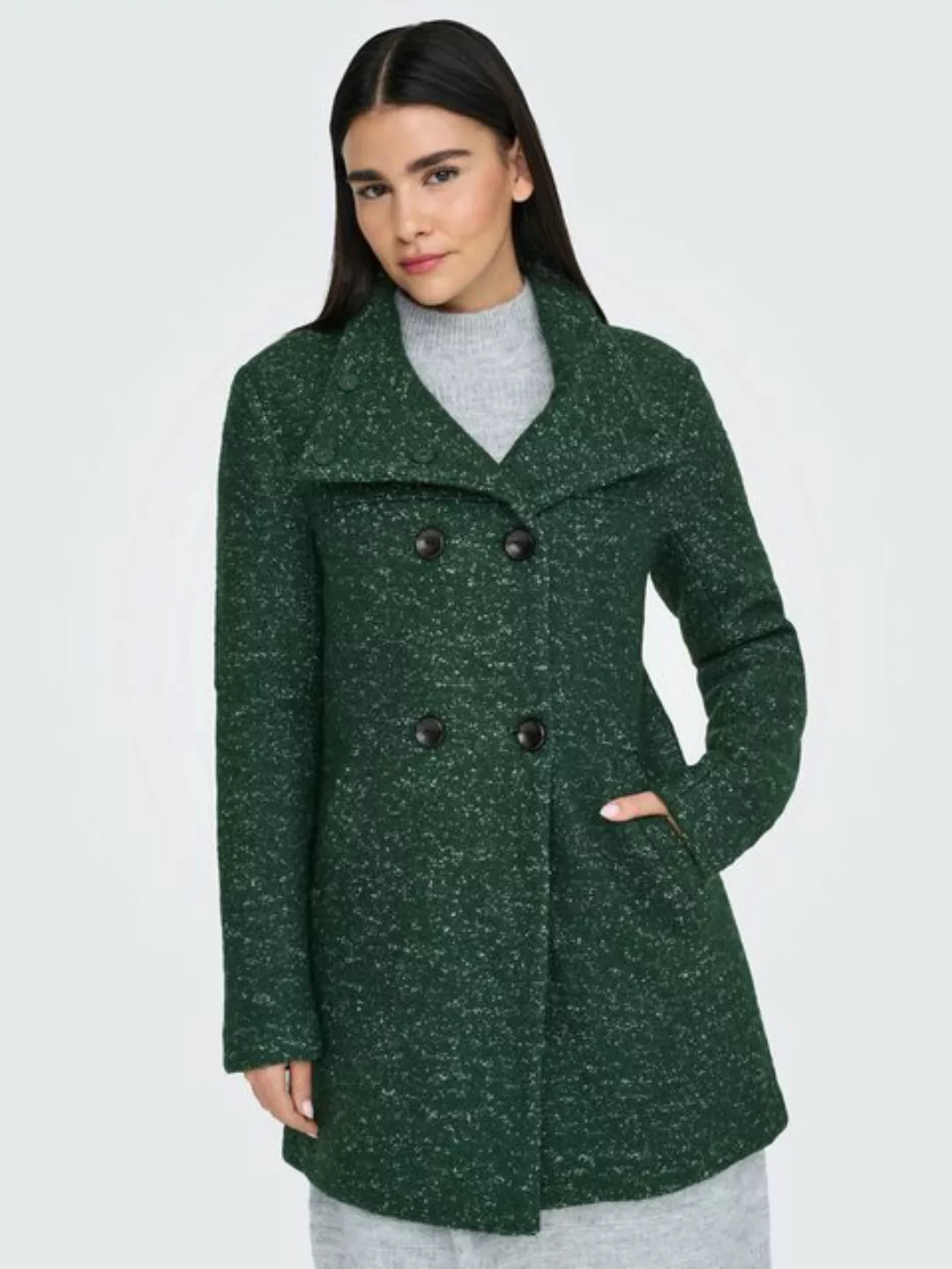 ONLY Langjacke ONLNEWSOPHIA WOOL COAT OTW CC mit Wolle günstig online kaufen