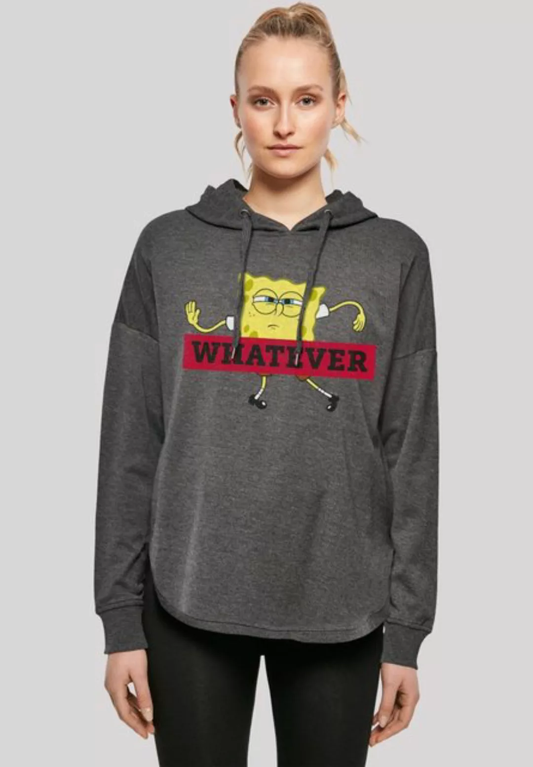 F4NT4STIC Kapuzenpullover "Spongebob Schwammkopf WHATEVER", Print günstig online kaufen