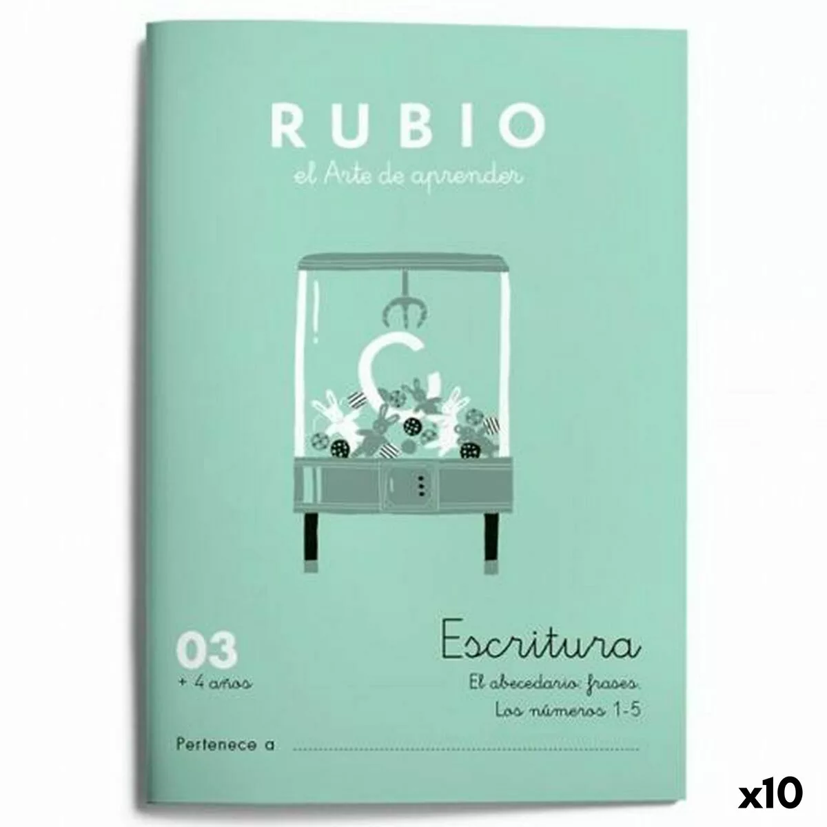 Schreib- Und Kalligraphie-notizbuch Rubio Nº03 Spanisch 20 Bettlaken 10 Stü günstig online kaufen