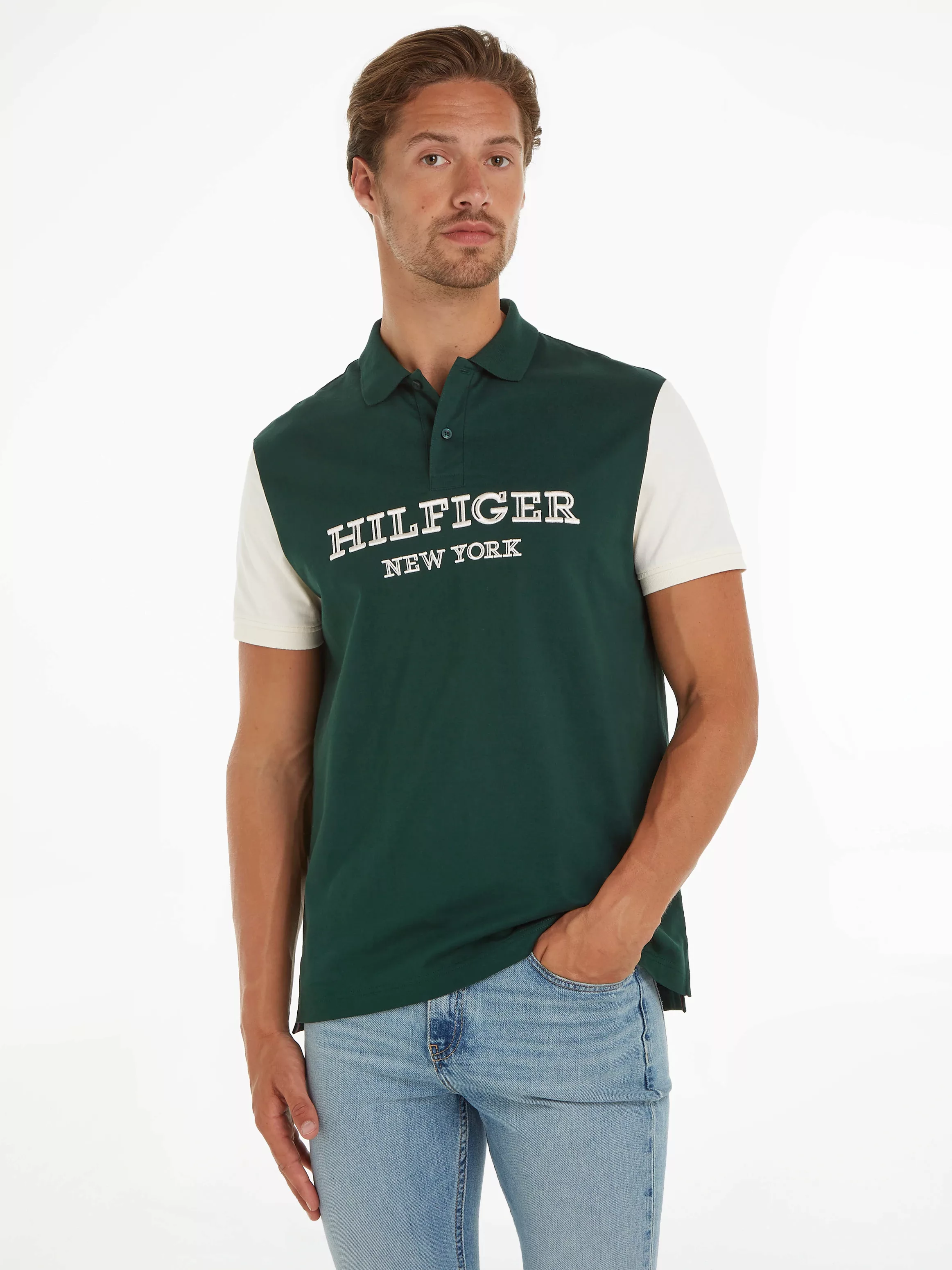 Tommy Hilfiger Poloshirt "MONOTYPE COLOURBLOCK REG POLO" günstig online kaufen
