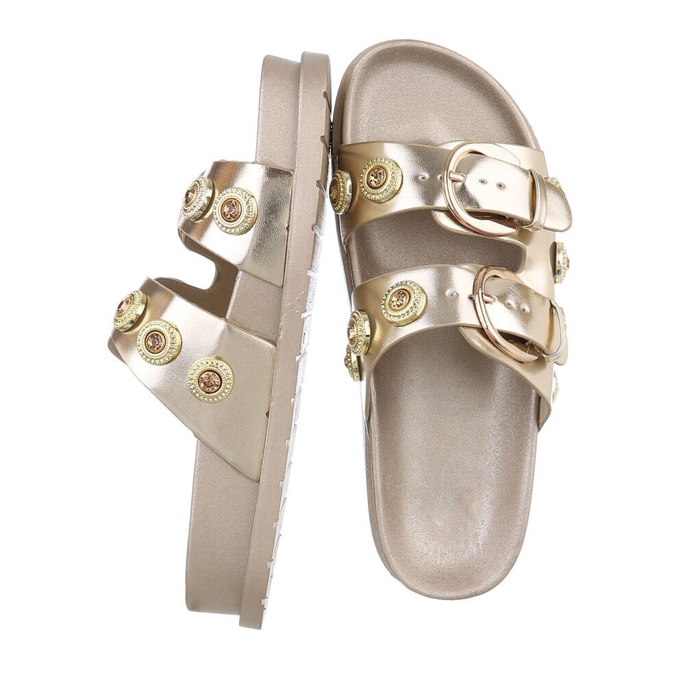 Ital-Design Damen Mules Freizeit Pantolette (86706550) günstig online kaufen