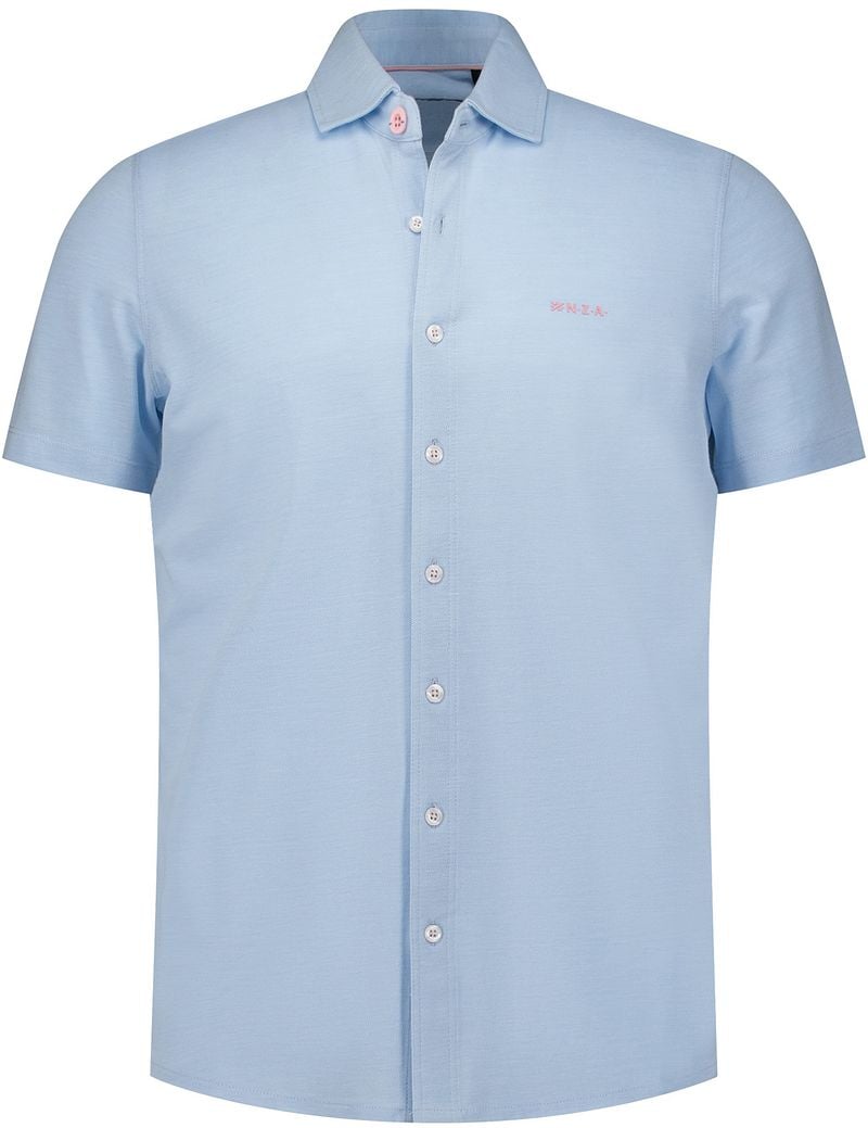 NZA Shirt Short Sleeve Patrick Pastel Blue - Größe L günstig online kaufen