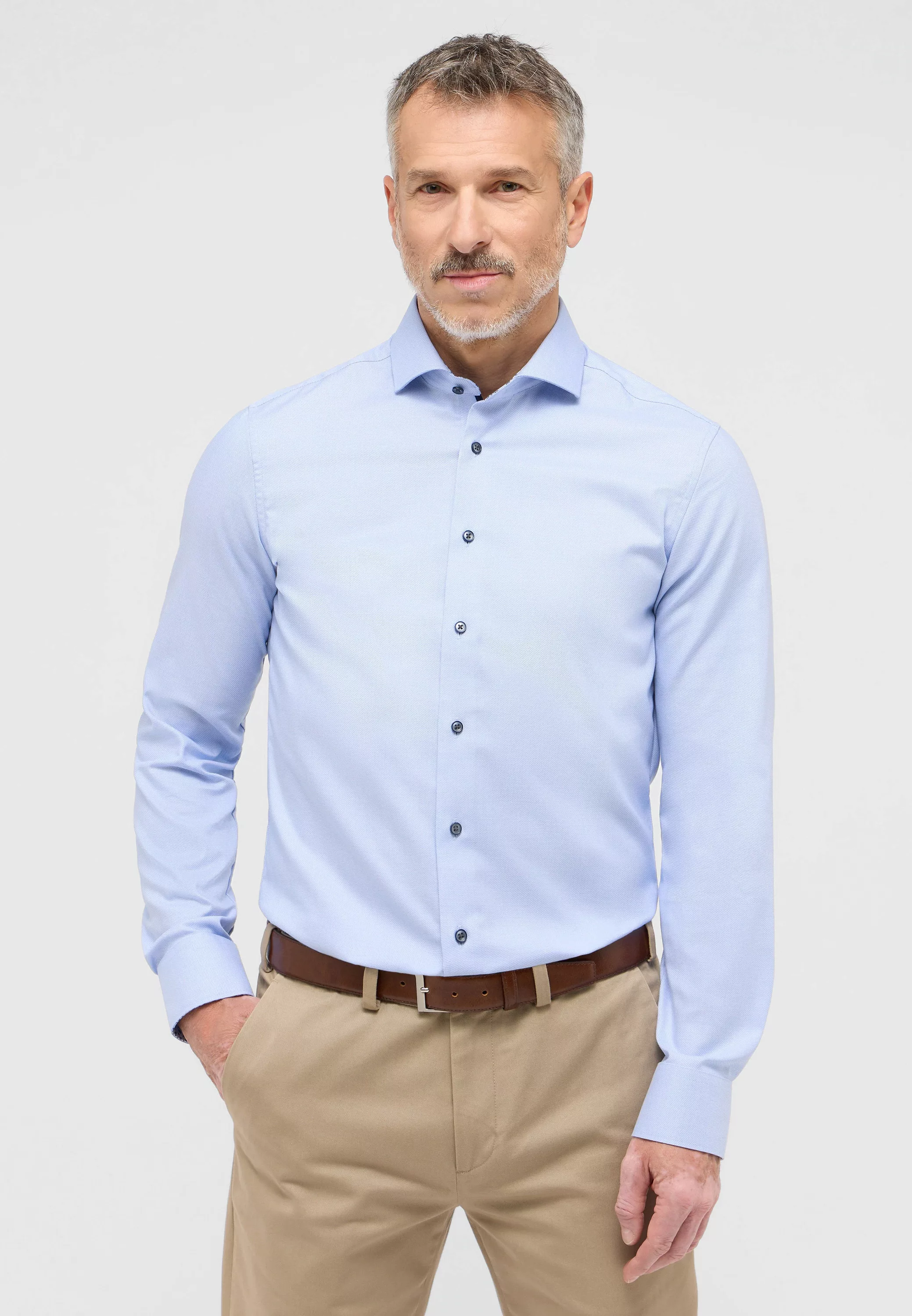 Eterna Langarmhemd "SLIM FIT", NON IRON (bügelfrei) günstig online kaufen