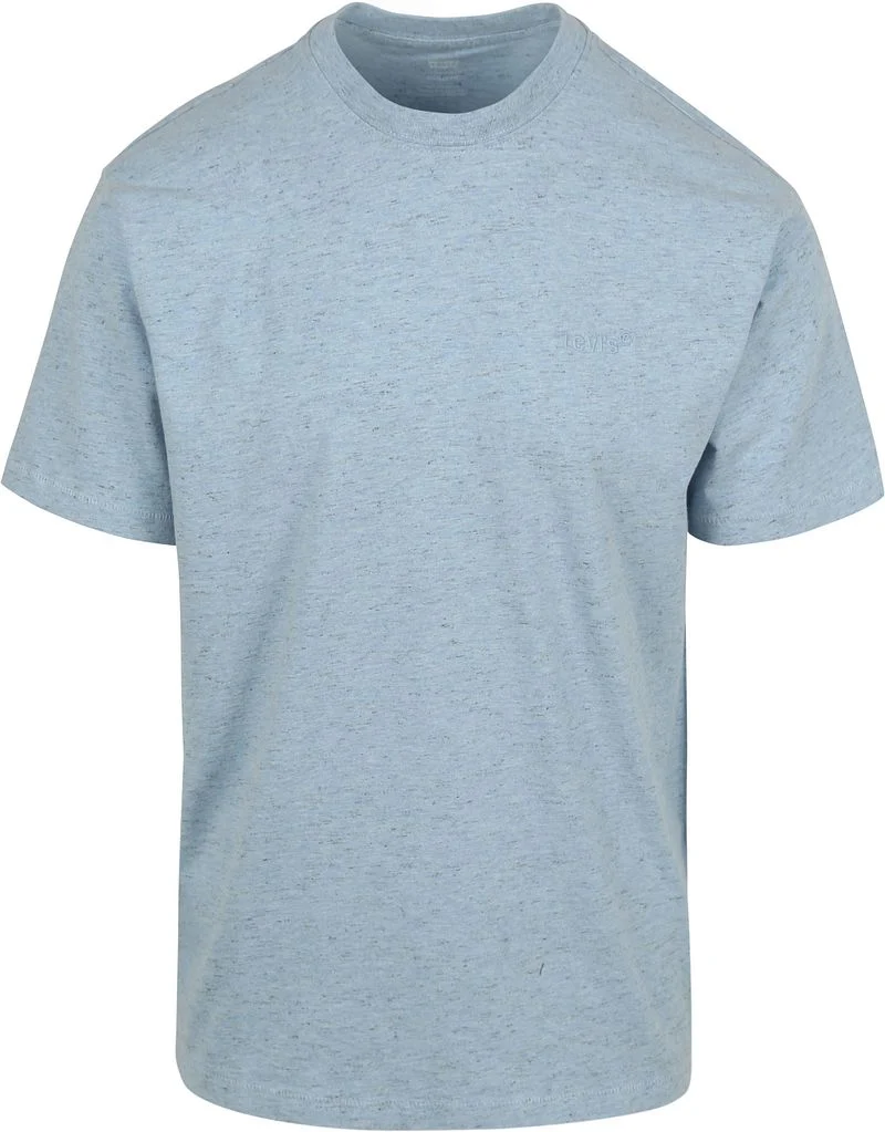 Levi's T-Shirt Space Dye Blue - Größe M günstig online kaufen