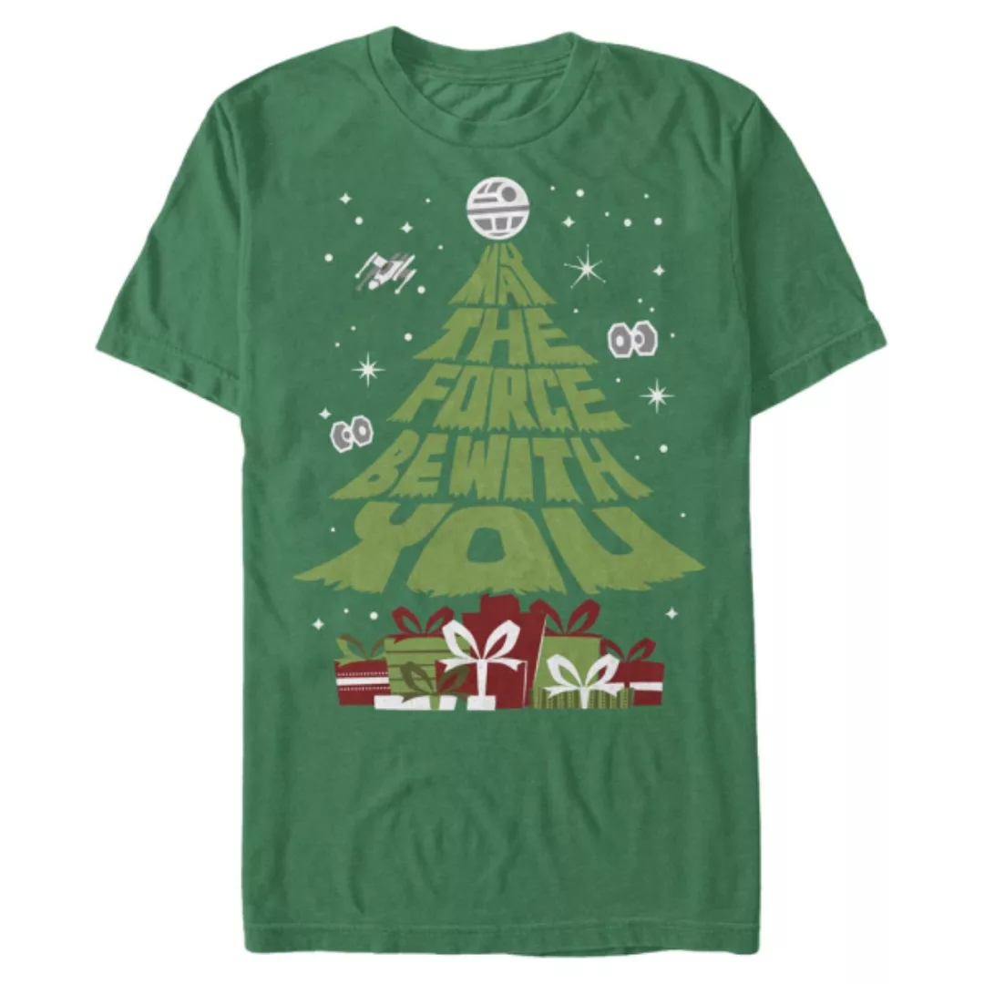 Star Wars - Text Gift Tree - Weihnachten - Männer T-Shirt günstig online kaufen