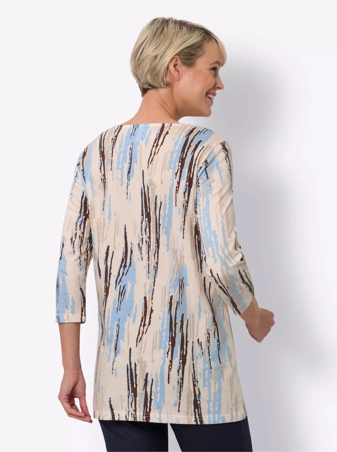 Classic Basics 3/4-Arm-Shirt "Longshirt", (1 tlg.) günstig online kaufen