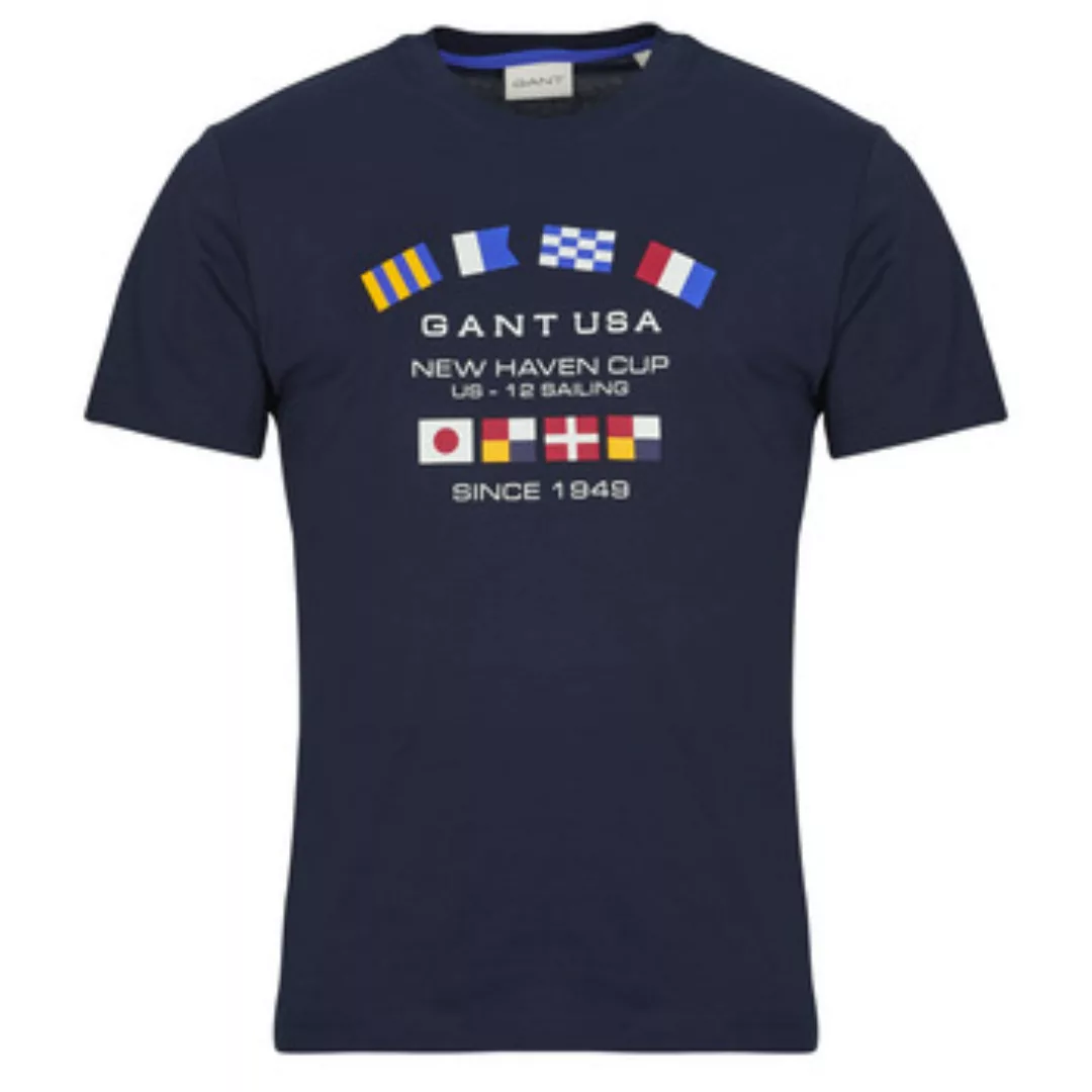 Gant Rundhalsshirt GRAPHIC SS T-SHIRT mit günstig online kaufen