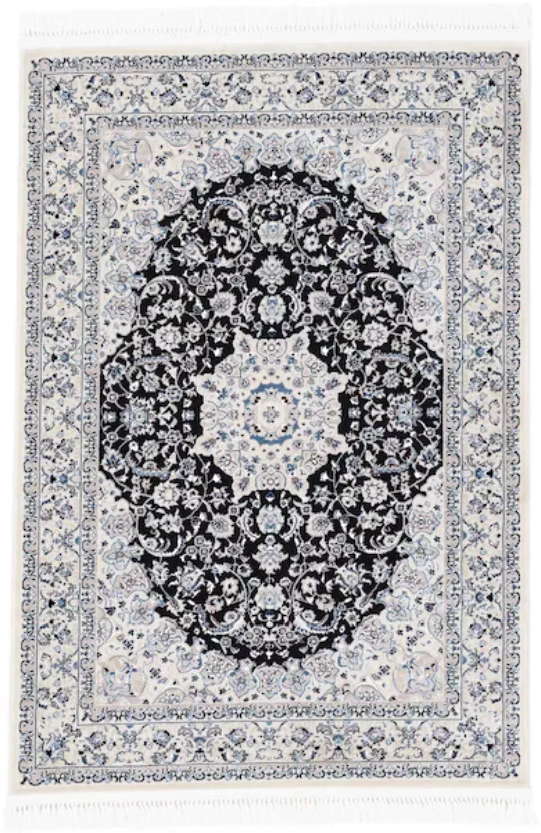 carpetfine Teppich »Nain Diane«, rechteckig, Kurzflorteppich, Orient Look günstig online kaufen