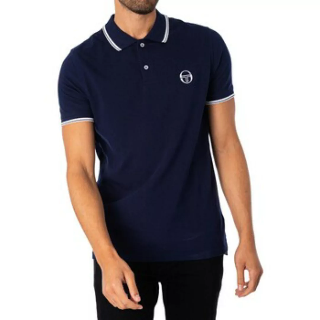 Sergio Tacchini  Poloshirt Poloshirt Mit Gestreiftem Kragen günstig online kaufen