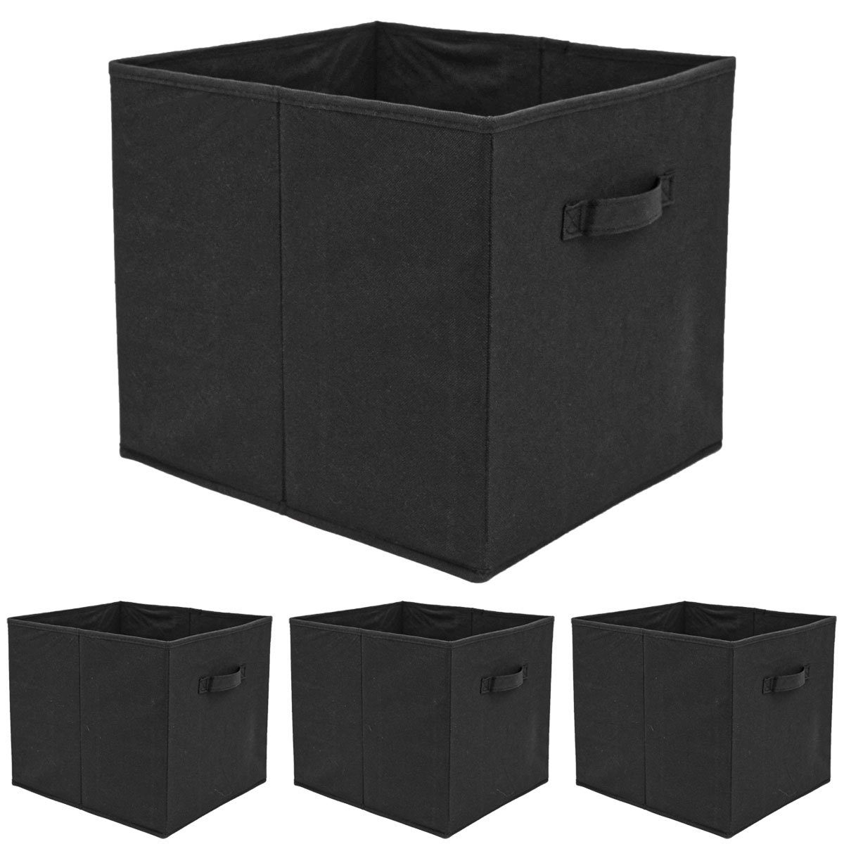 DuneDesign Aufbewahrungskorb 4er Set - 33x33x38 günstig online kaufen