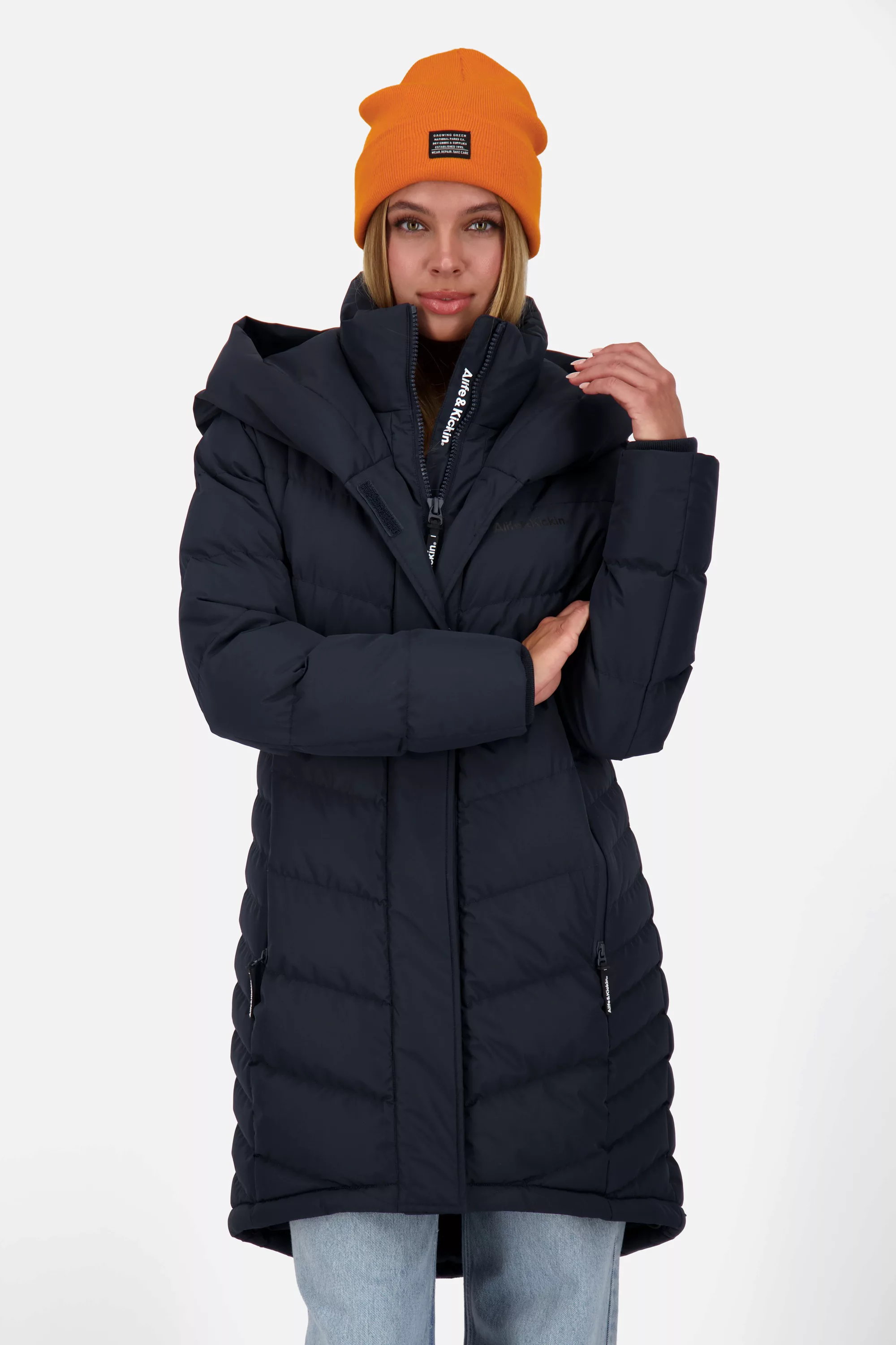 Alife & Kickin Winterjacke "Damen AngelaAK A", Warme gefütterte Damen Winte günstig online kaufen