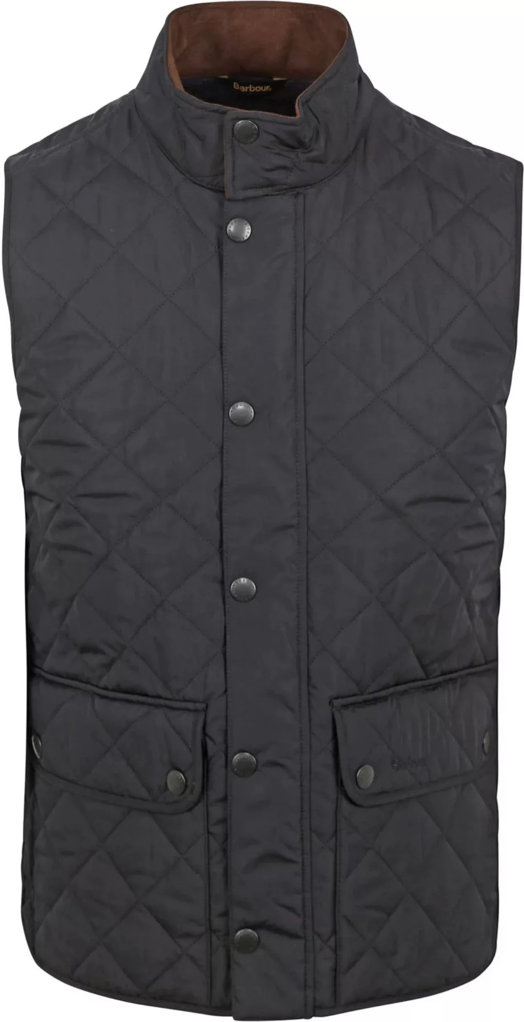 Barbour New Lowerdale Gilet Navy - Größe L günstig online kaufen