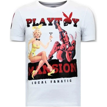 Lf  T-Shirt Das Playtoy Mansion White günstig online kaufen