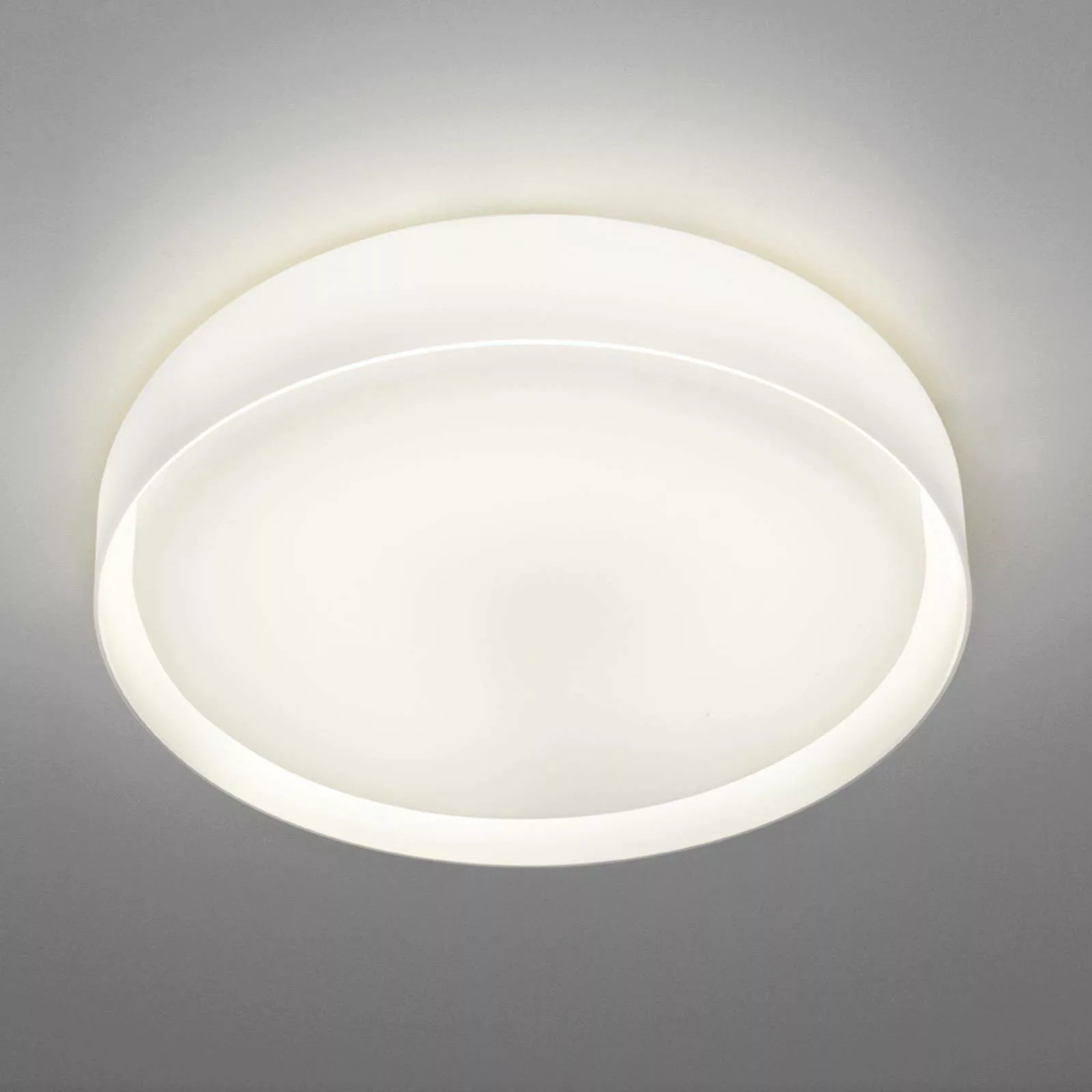 Prandina Mint W4 LED-Wandleuchte weiß Ø 46cm 30W günstig online kaufen
