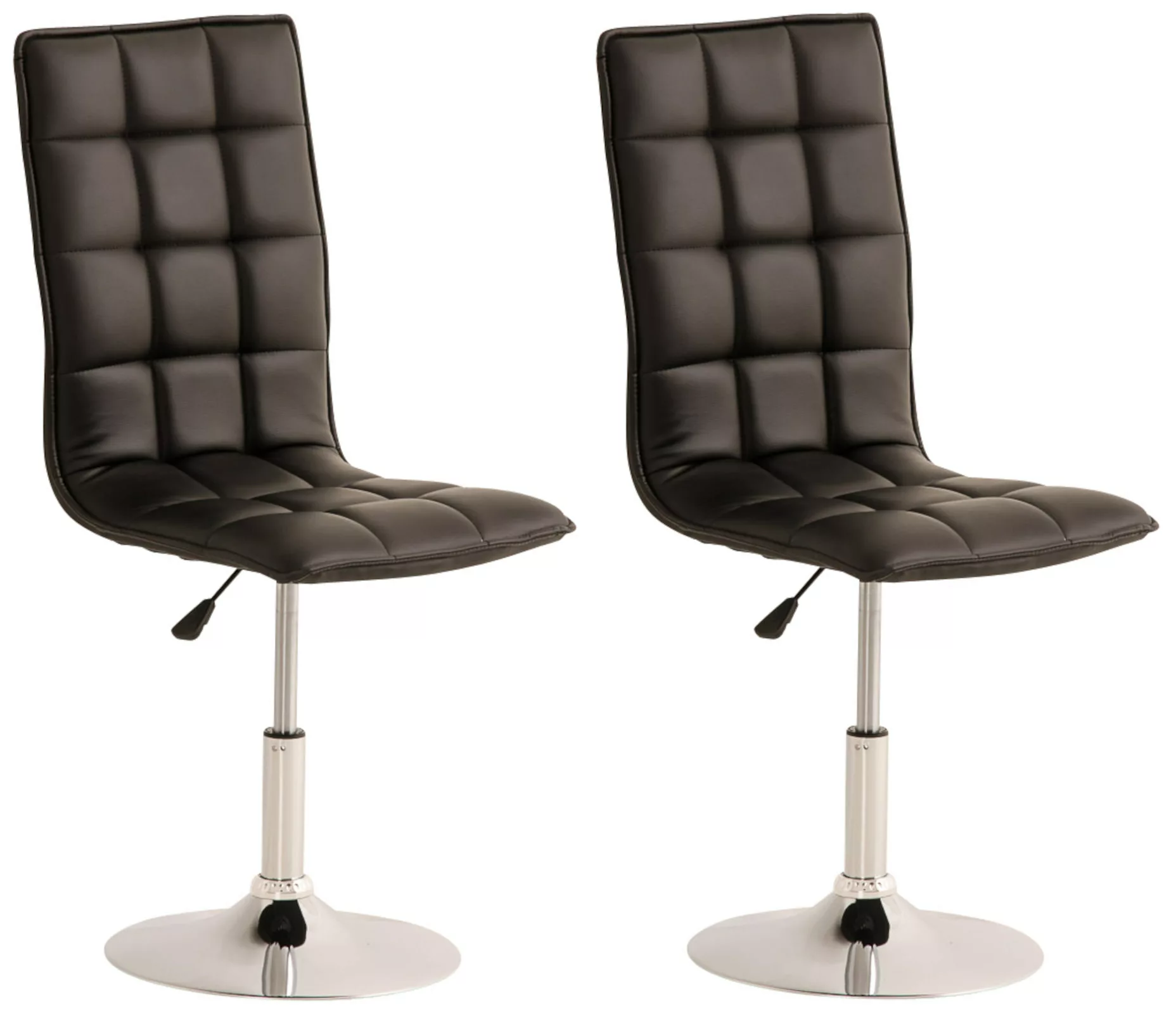 2er Set Esszimmerstühle Peking Schwarz günstig online kaufen
