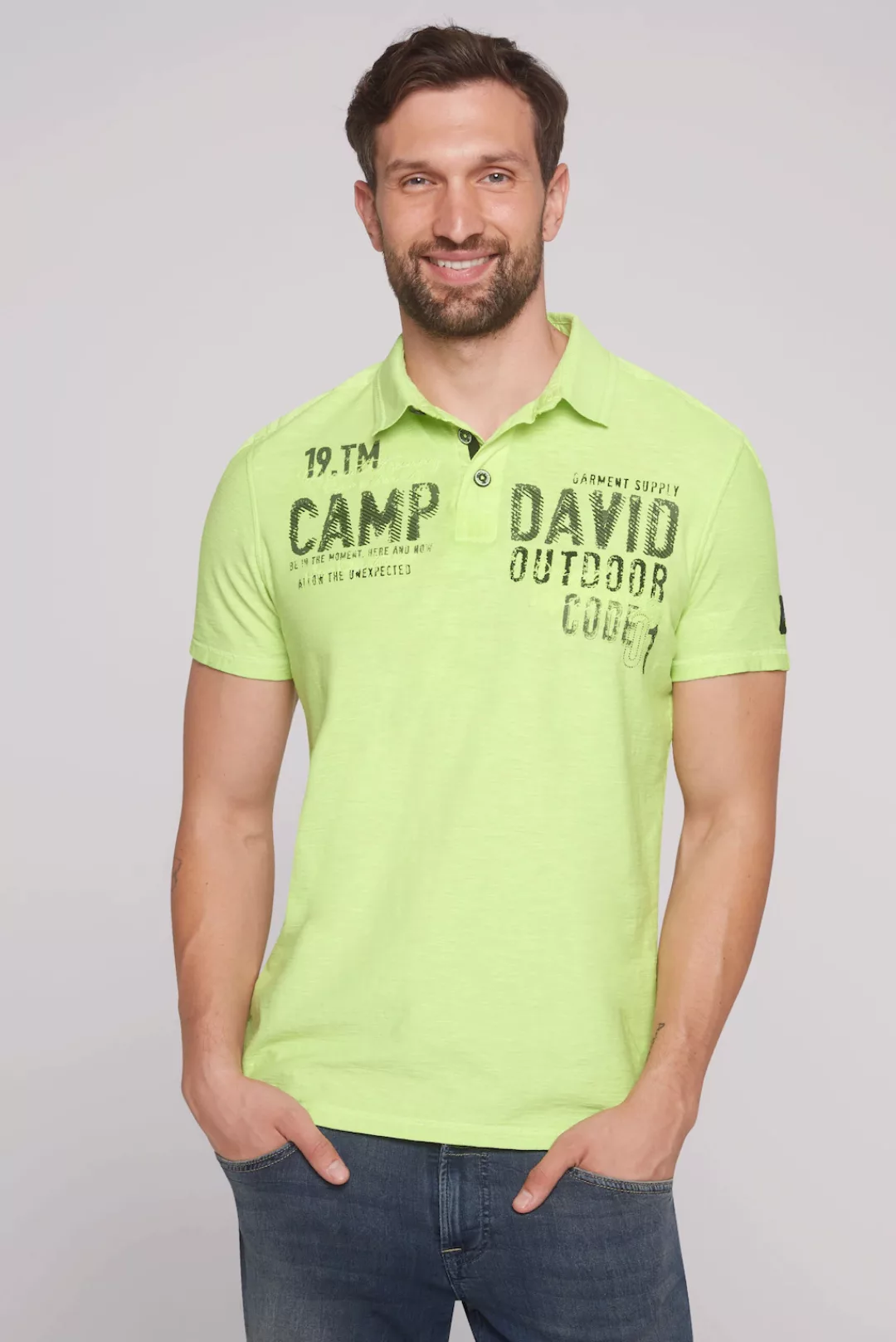 CAMP DAVID Poloshirt, aus Baumwolle günstig online kaufen