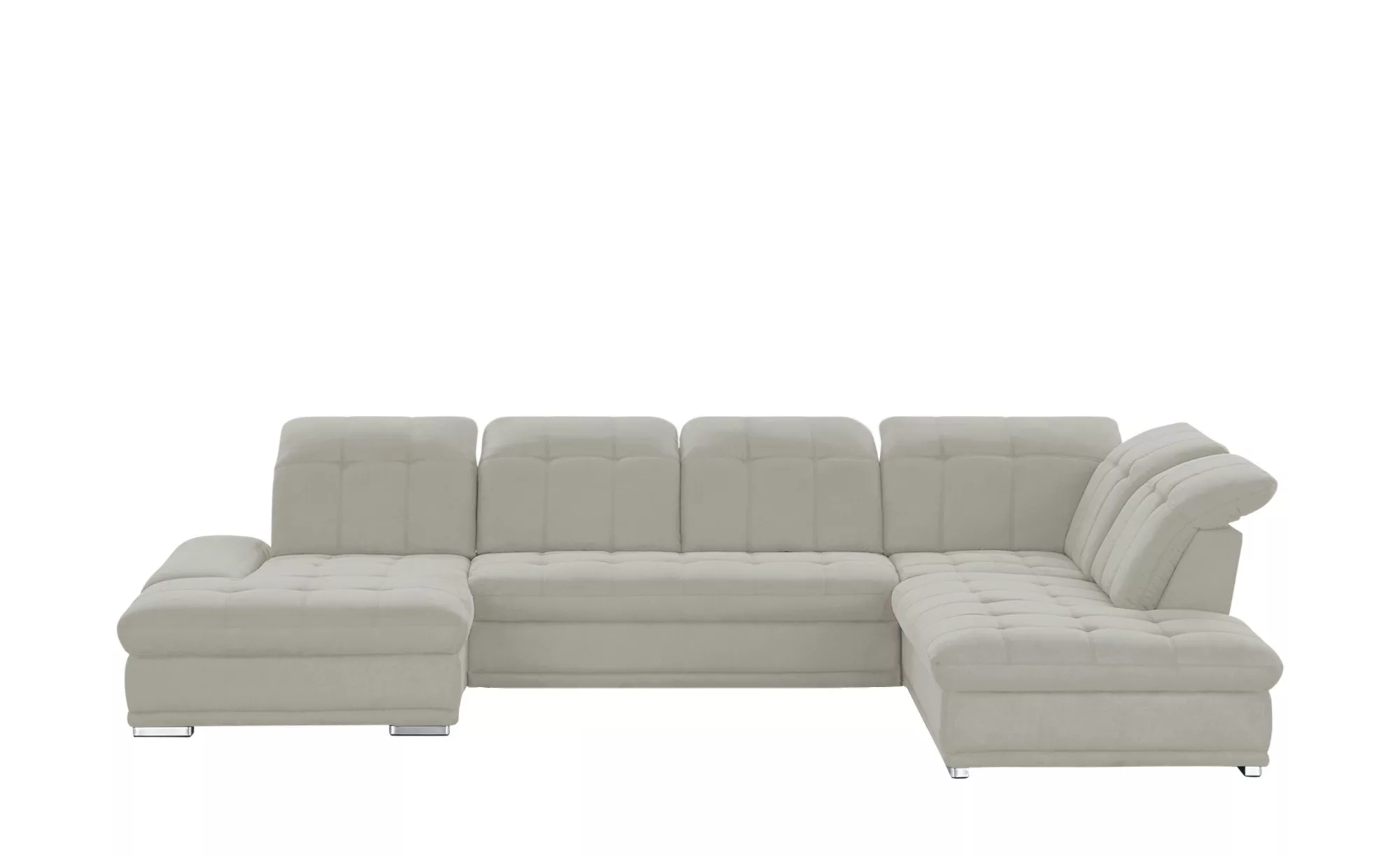 uno Wohnlandschaft  Holiday - beige - 86 cm - Polstermöbel > Sofas > Wohnla günstig online kaufen