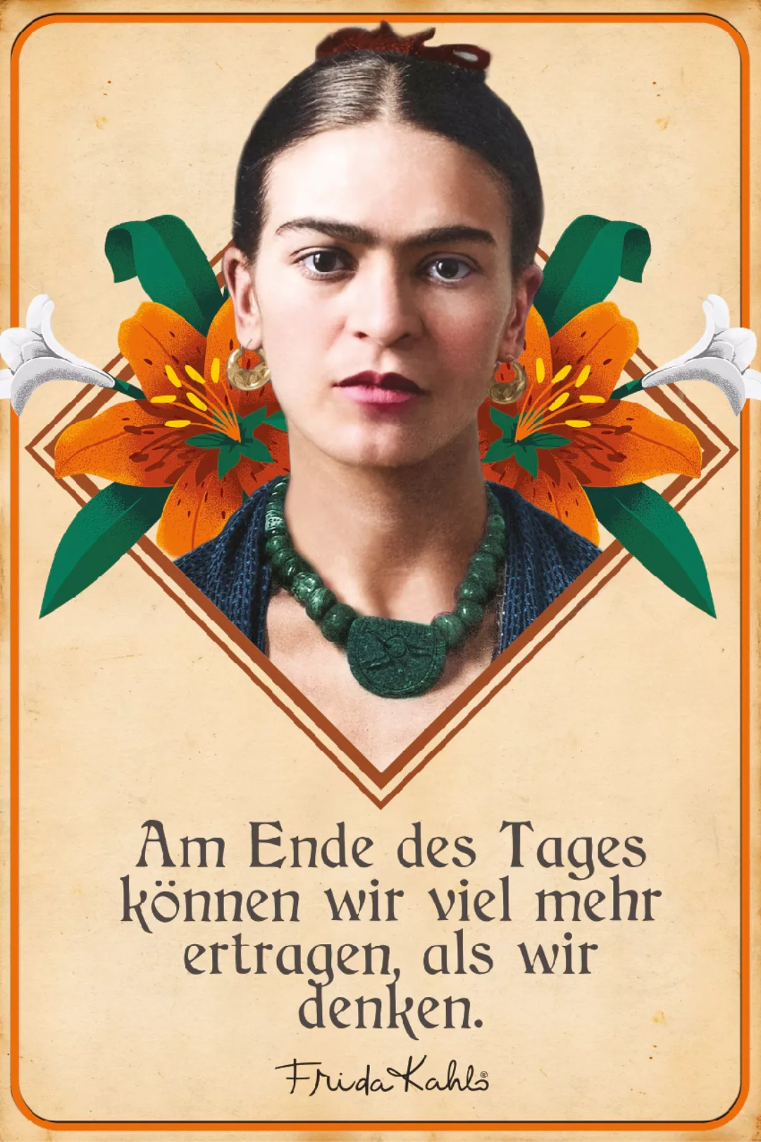 LuckyLinde Wanddekoobjekt "Frida Kahlo - Am Ende des Tages", (1 St.), Exklu günstig online kaufen