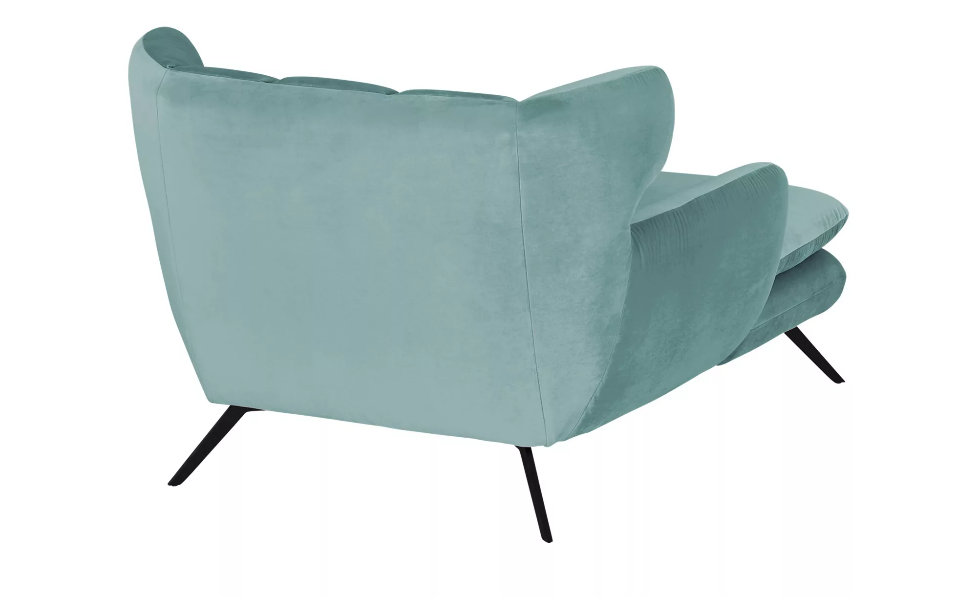 pop Longseat-Sessel Samt Caldara ¦ grün ¦ Maße (cm): B: 126 H: 94 T: 160 Po günstig online kaufen