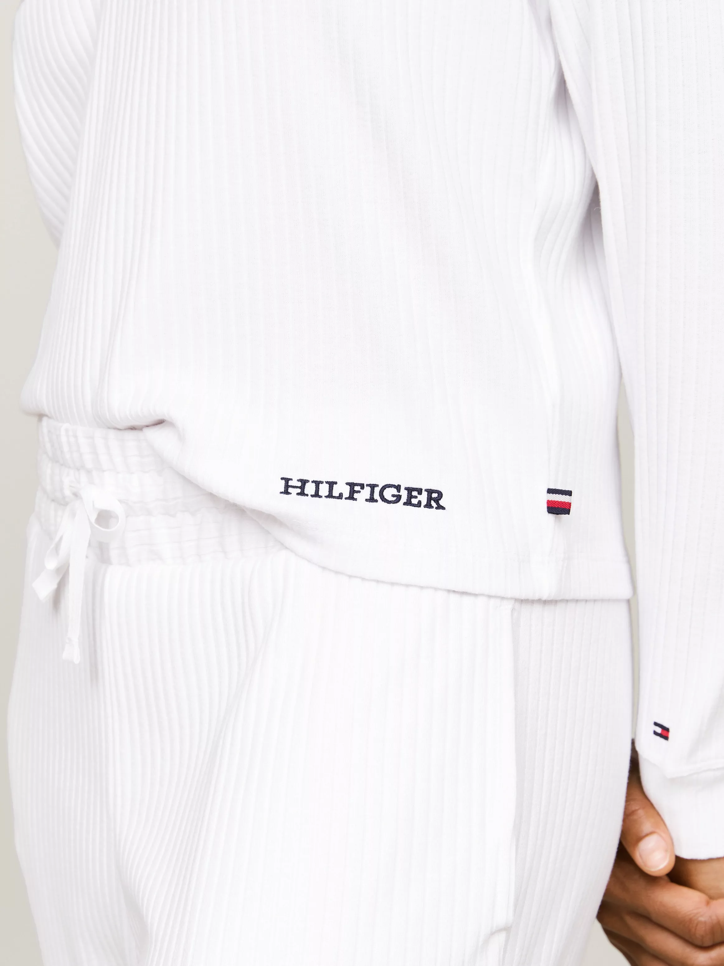 Tommy Hilfiger Underwear Kapuzensweatshirt HOODIE mit Rippen-Struktur günstig online kaufen