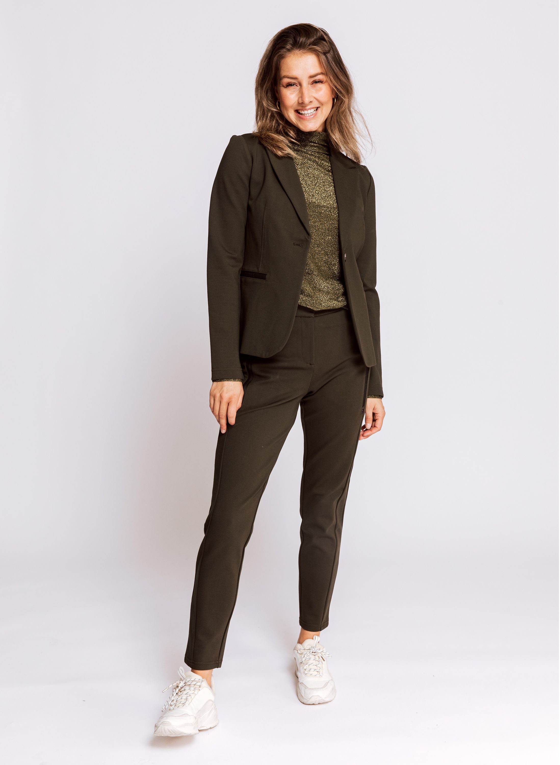 Zhrill Jackenblazer Blazer SALMA Dark Olive günstig online kaufen