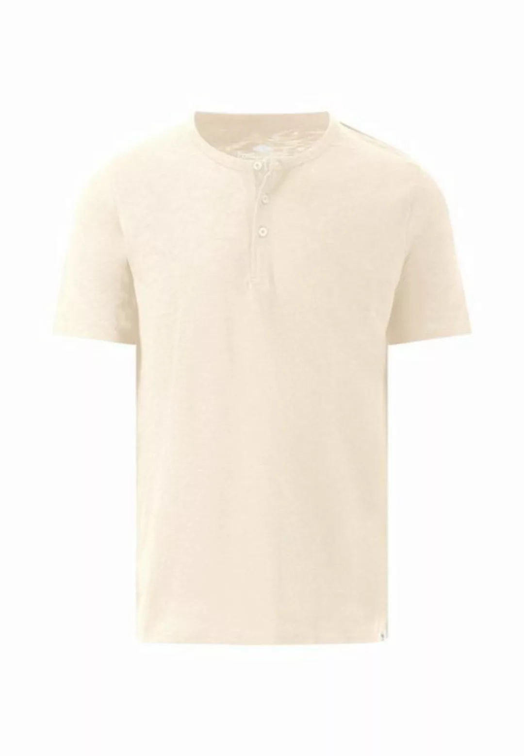 FYNCH-HATTON T-Shirt Henley, Slub günstig online kaufen