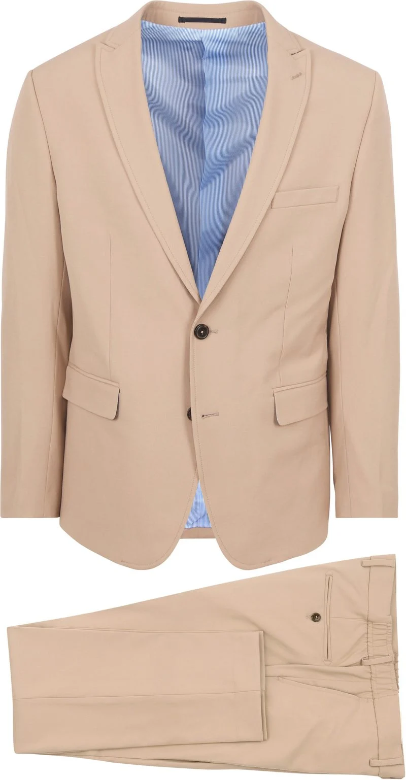 Suitable Jersey Suit Beige - Größe 46 günstig online kaufen