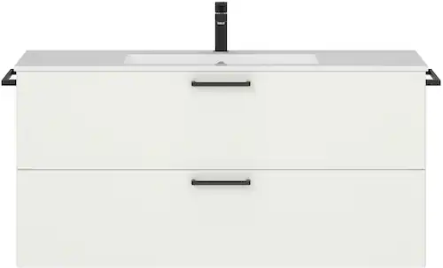 nobilia® Waschtisch-Set »Tolvina«, (1 St., vormontiert, mit Soft-Close), in günstig online kaufen