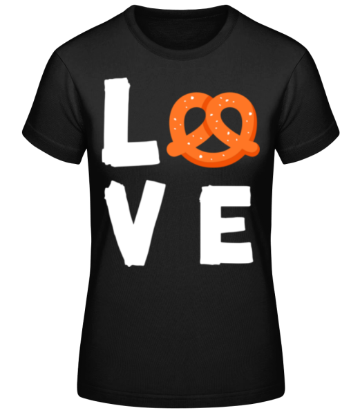 Pretzel Love · Frauen Basic T-Shirt günstig online kaufen