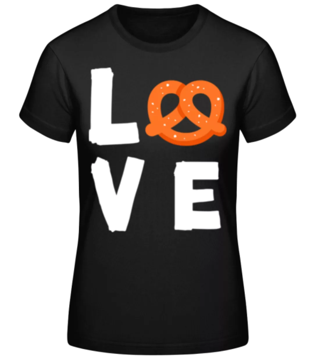 Pretzel Love · Frauen Basic T-Shirt günstig online kaufen