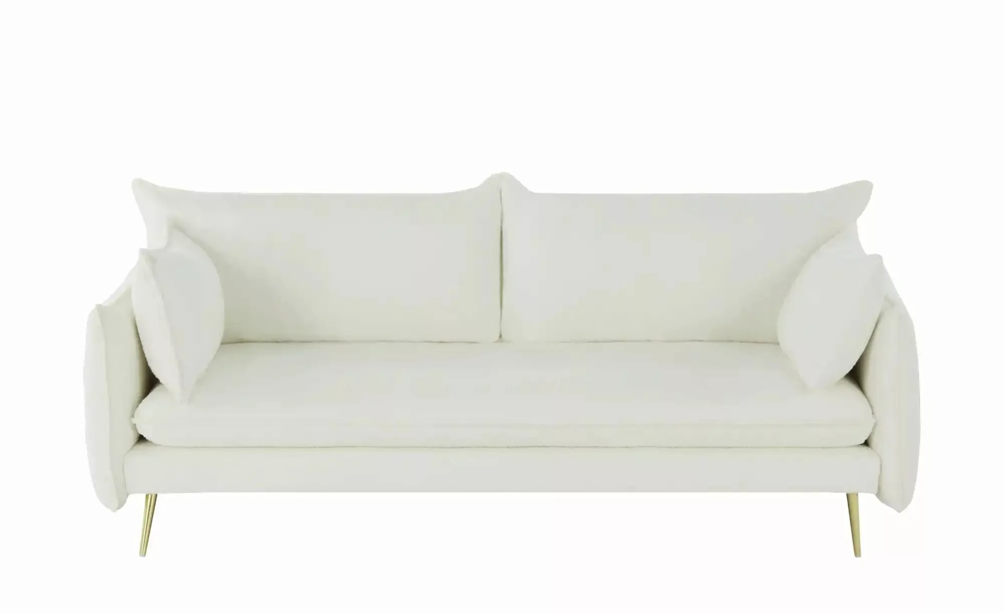 Big Sofa  Edesia  ¦ weiß ¦ Maße (cm): B: 215 H: 80 T: 100.0 Polstermöbel > günstig online kaufen